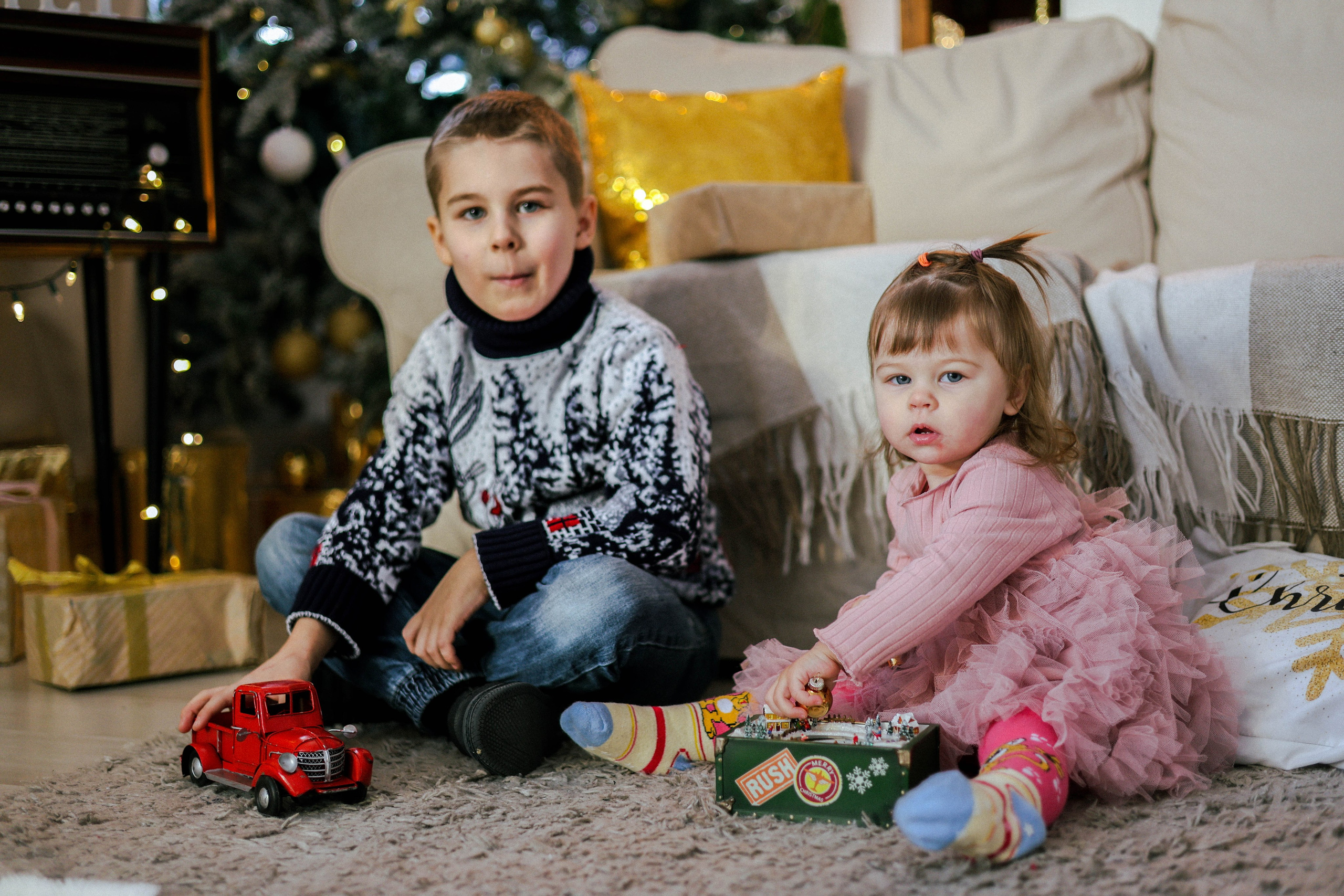 Новогодняя история «Нелля и ее семья». Фотограф в Москве Анастасия Калинина