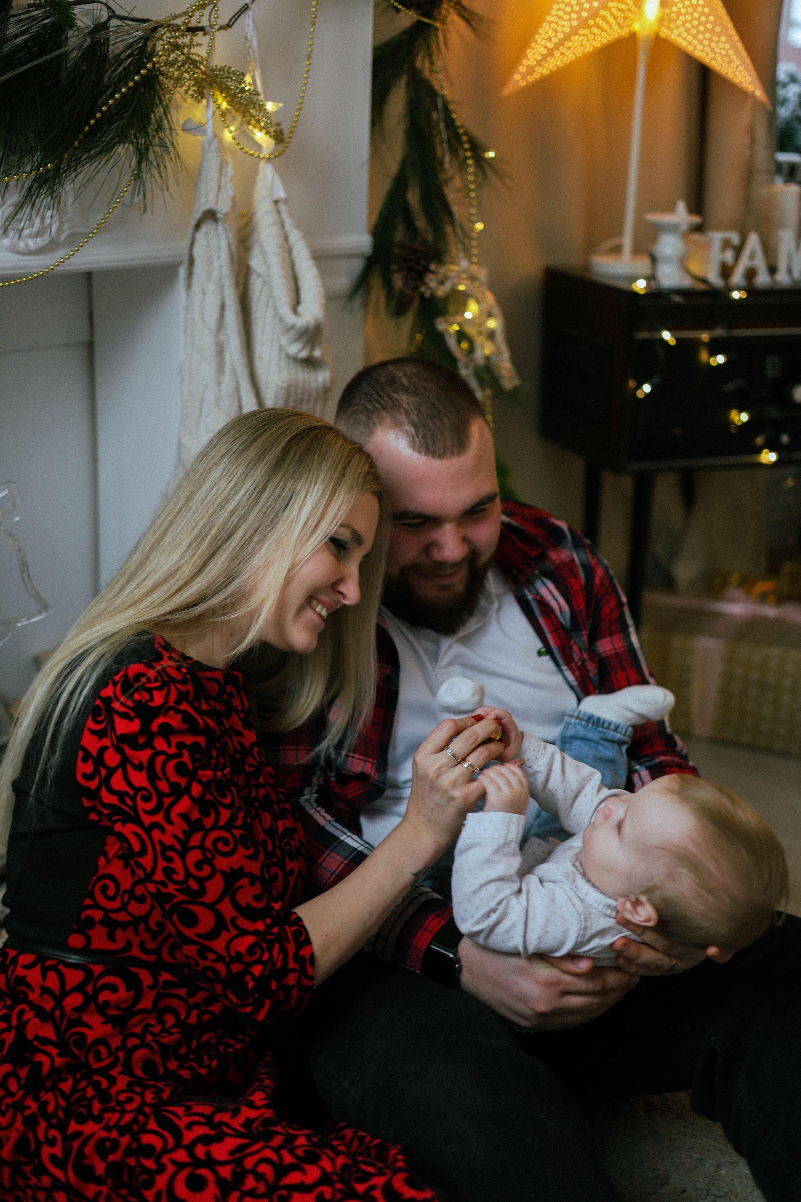 Новогодняя история «Валентина и ее семья». Фотограф в Москве Анастасия Калинина