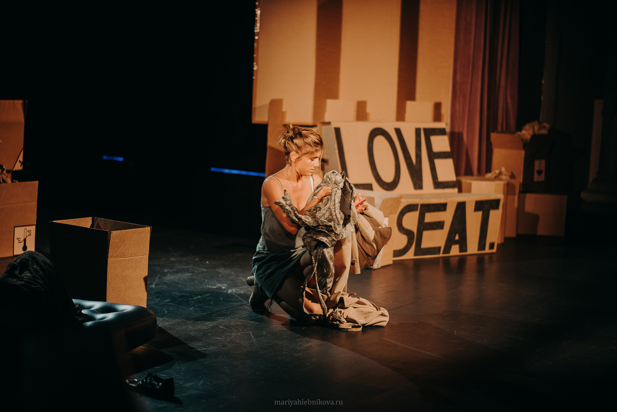 Спектакль «ГЛУПОСТИ». Фотограф Мария Хлебникова Санкт-Петербург Москва