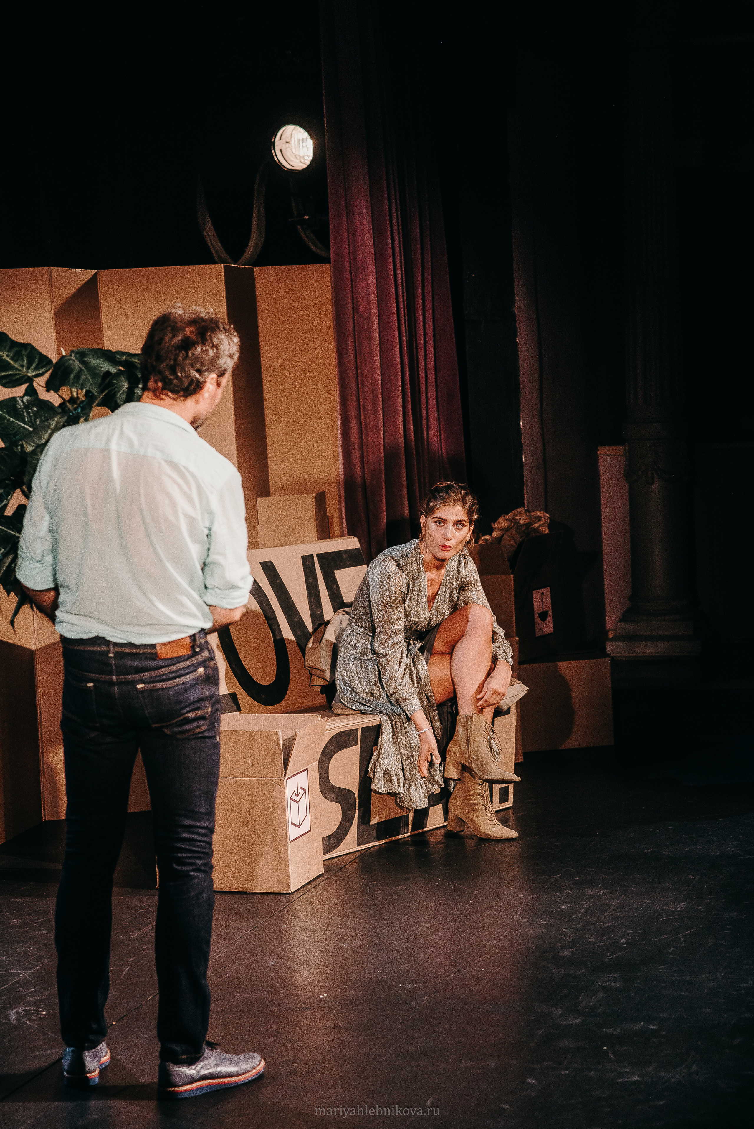 Спектакль «ГЛУПОСТИ». Фотограф Мария Хлебникова Санкт-Петербург Москва