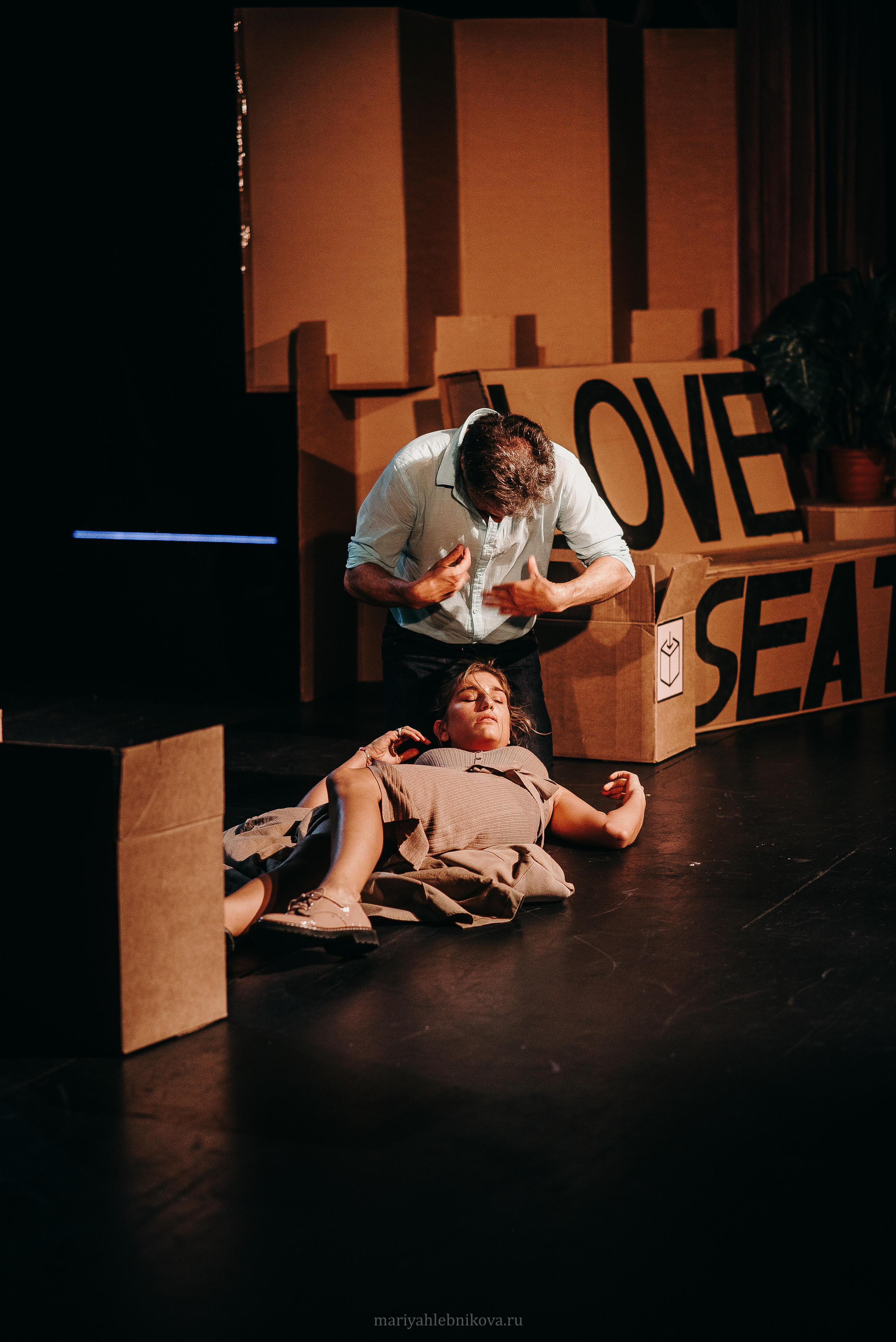 Спектакль «ГЛУПОСТИ». Фотограф Мария Хлебникова Санкт-Петербург Москва