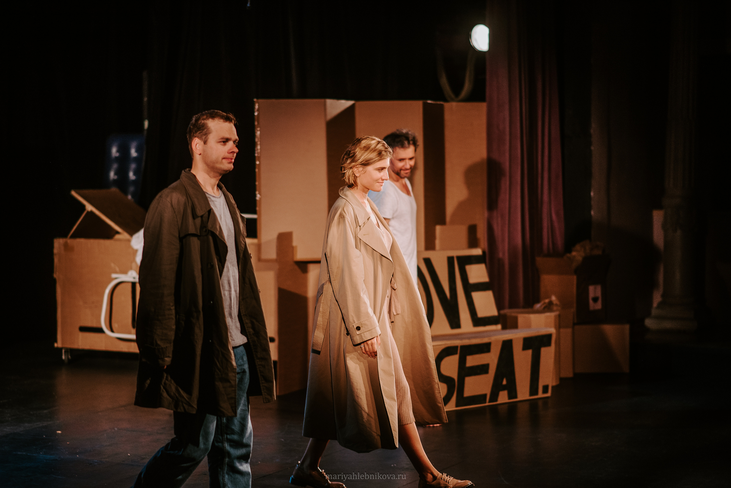 Спектакль «ГЛУПОСТИ». Фотограф Мария Хлебникова Санкт-Петербург Москва