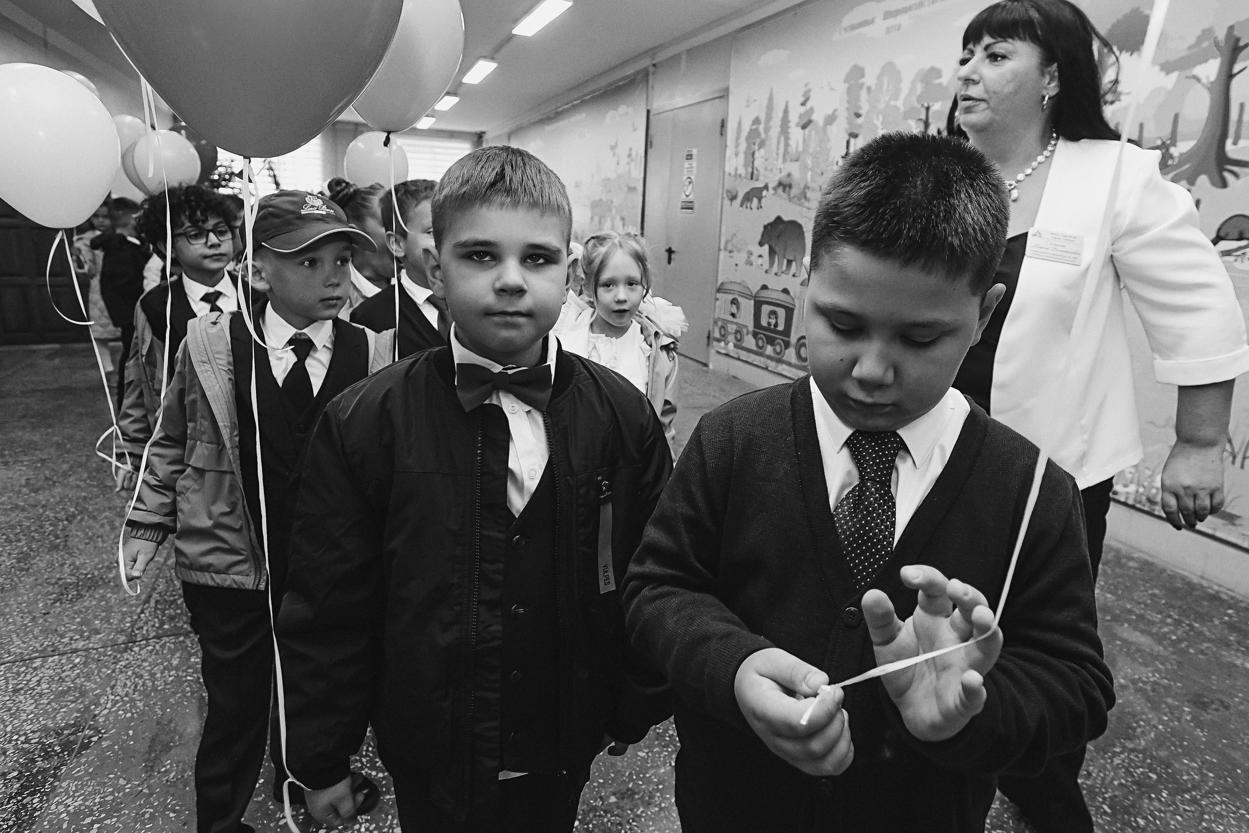 1 сентября линейка+кл час+портреты. Семейный фотограф Тюмень, фотограф на роды Салмина Мария