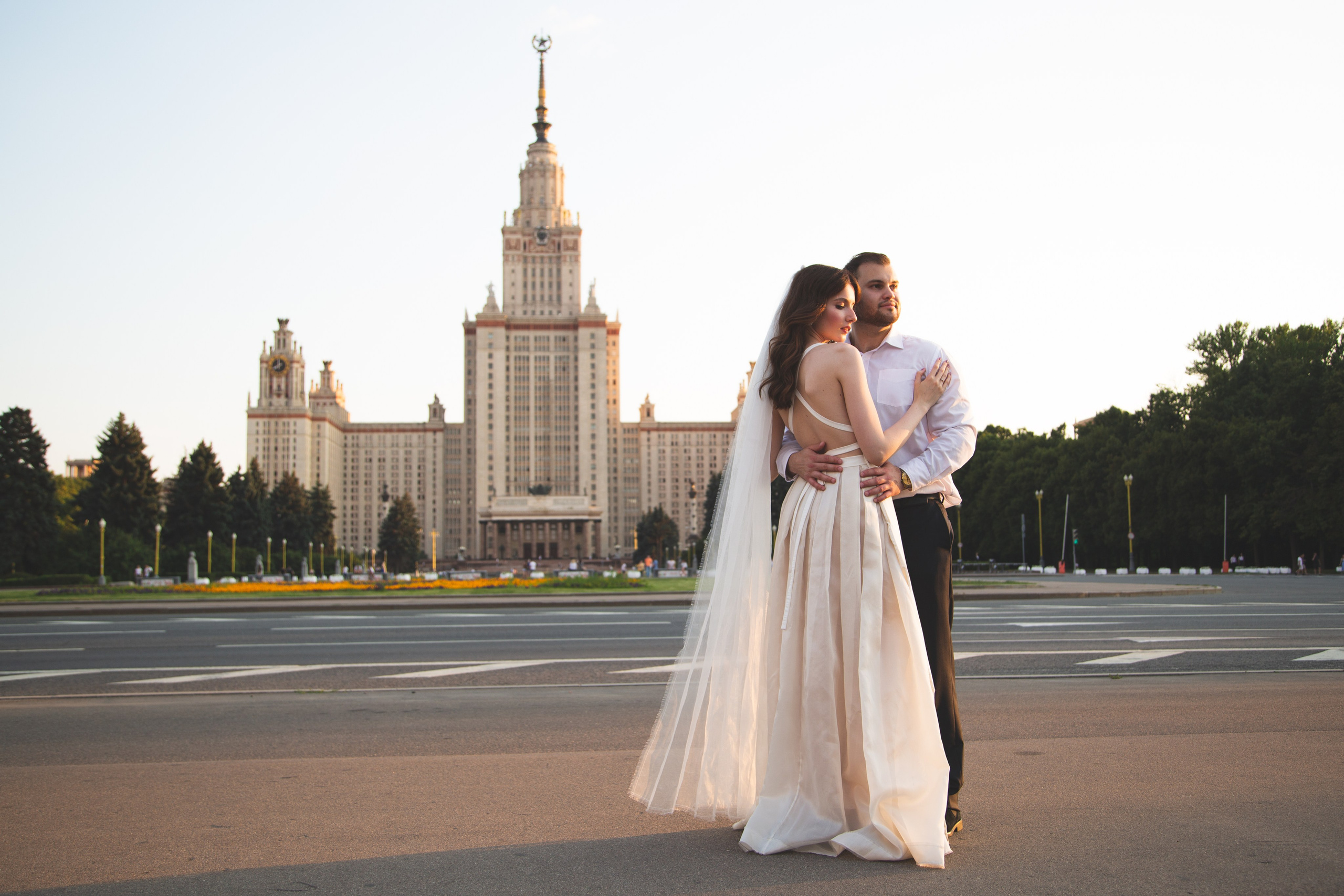 Свадебная прогулка. Фотограф в Москве Юлия Былинина