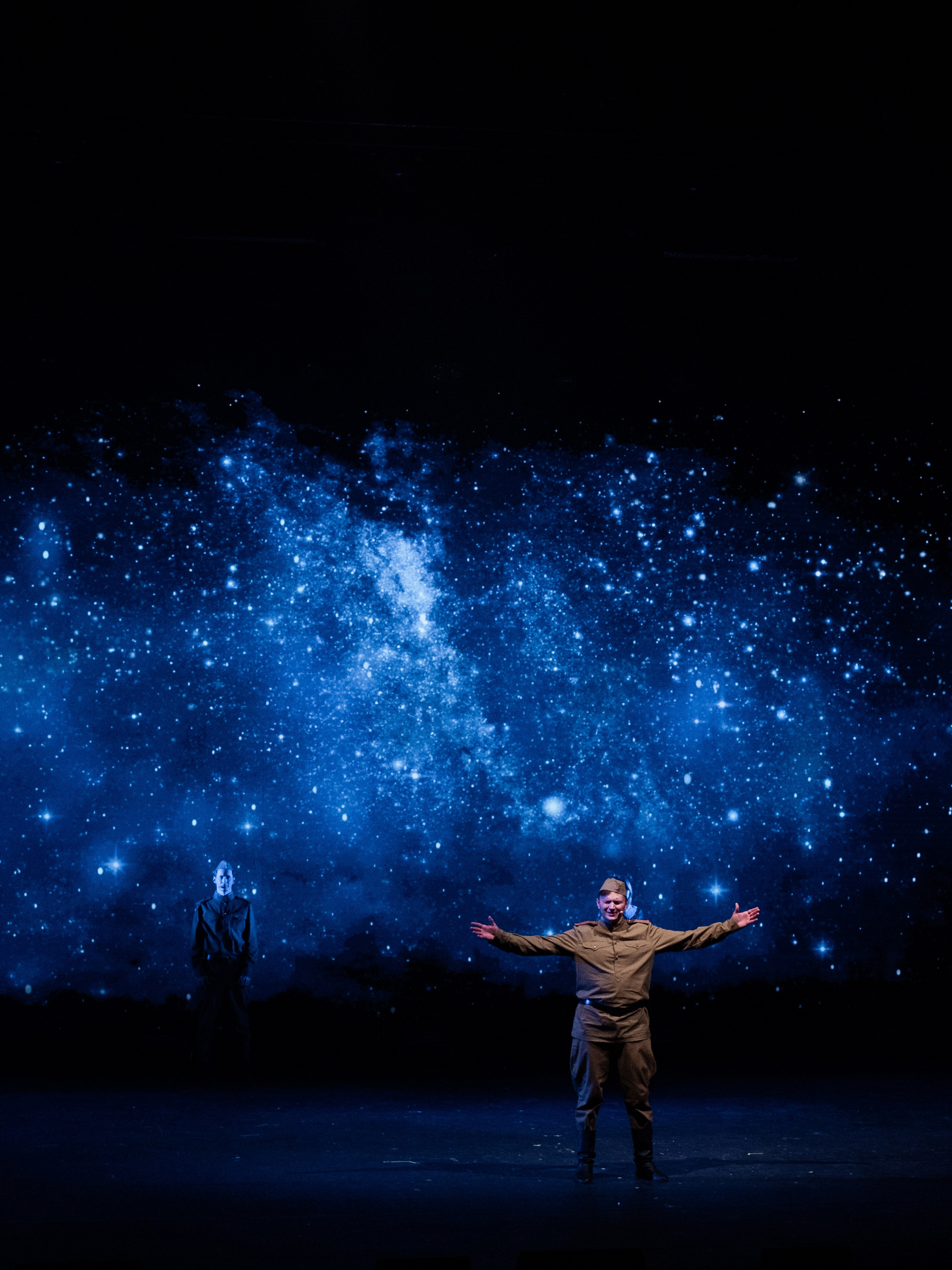 Василий Теркин, театр «Русская песня». Фотограф Ольга Махалова — Санкт-Петербург, Москва, Нижний Новгород