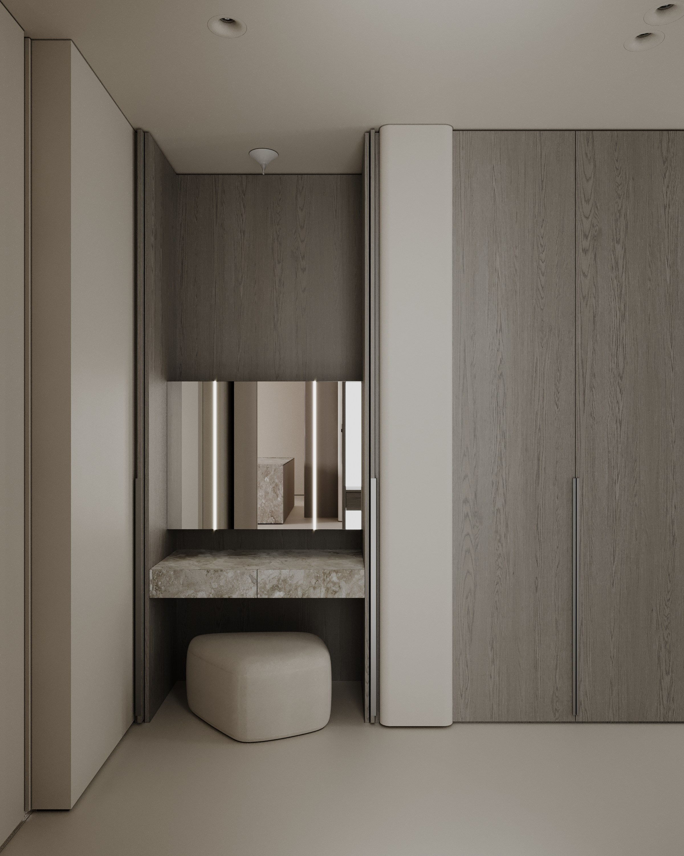 CHERRY /220 sq m /24'. Интерьерное ателье numéro а