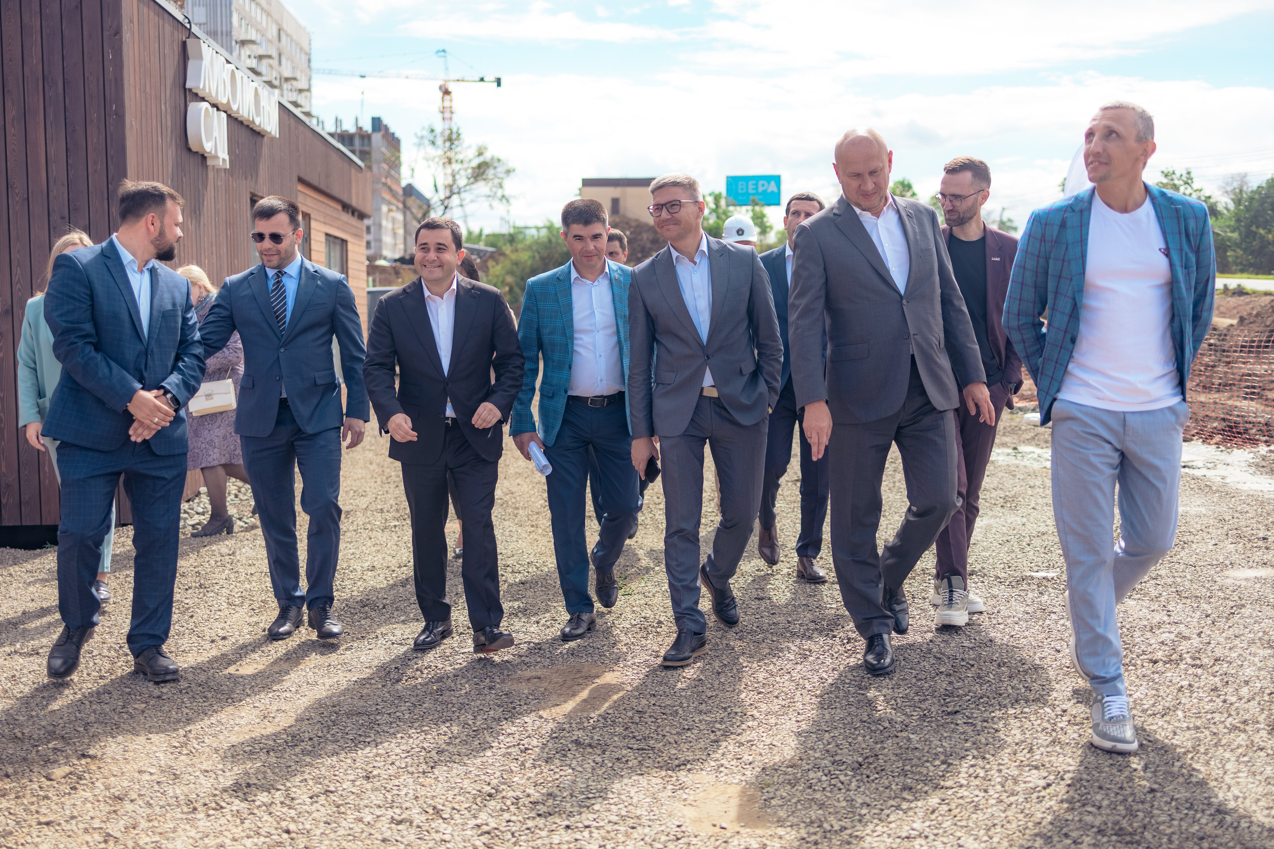 Визит Министерства строительства РФ, отчет DARS и ПИК, 2024. Ytsaot — фотограф в Хабаровске Максим Ткачев