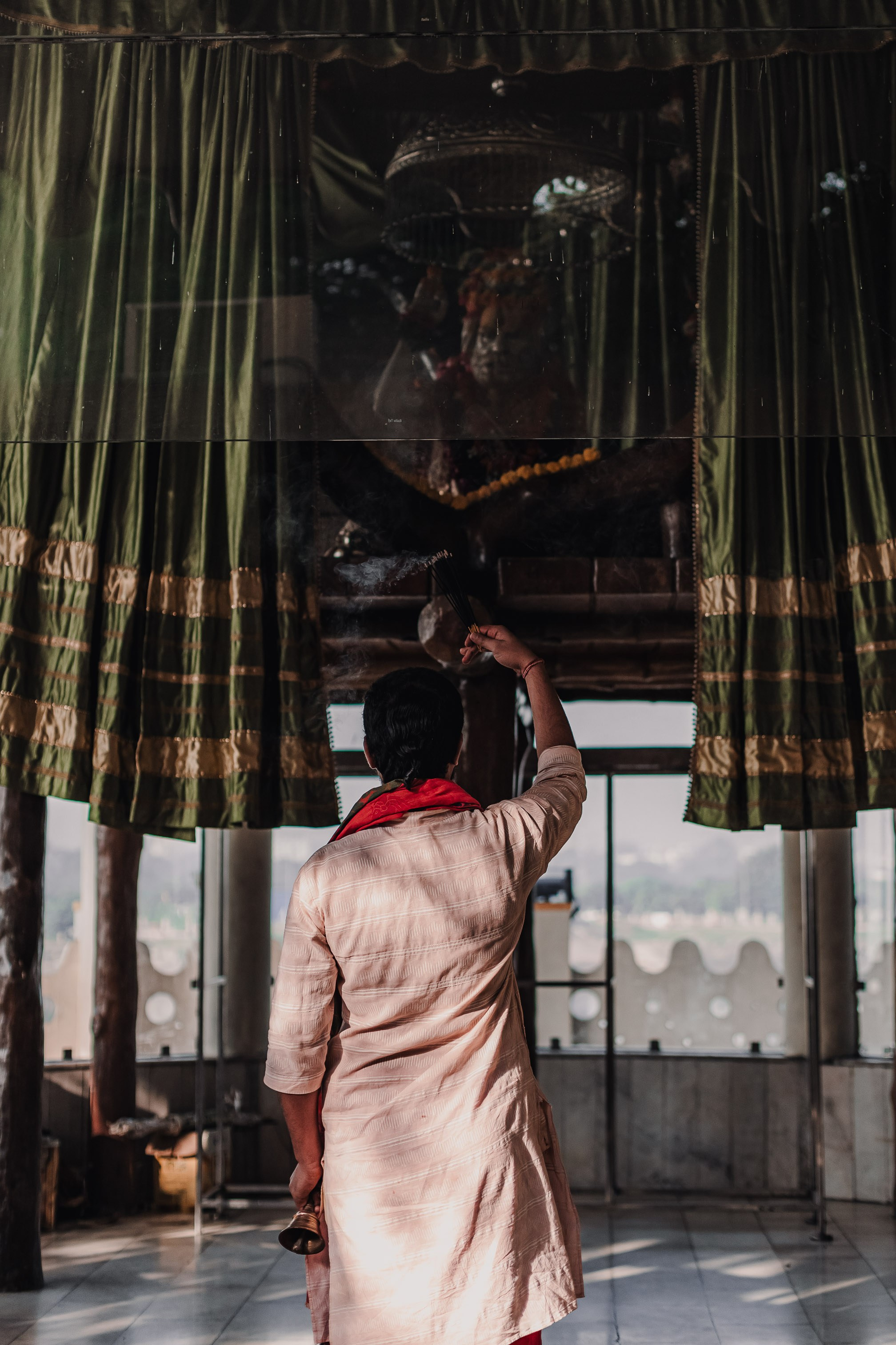 Devraha Baba Ji Ashram in Vrindavan. Мариам Багдасарян