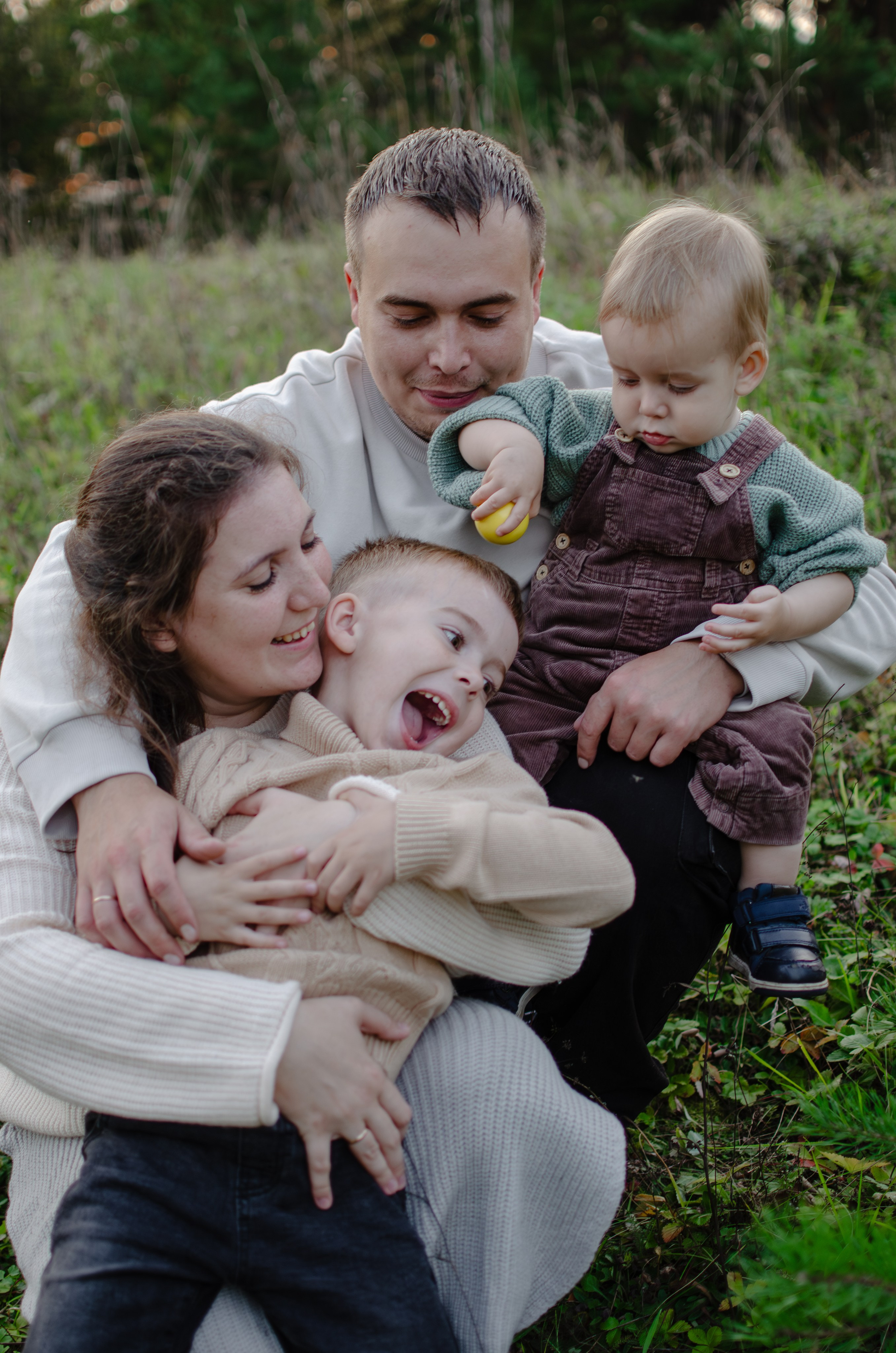 Алина и её семья. Светлана Агалакова Фотограф