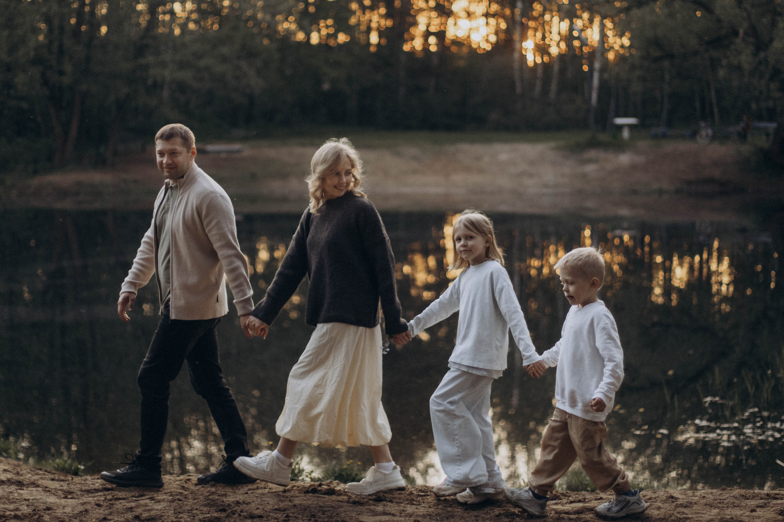 Кирилл, Катя, Полина и Артем. Семейный фотограф Москва Ирина Малышева