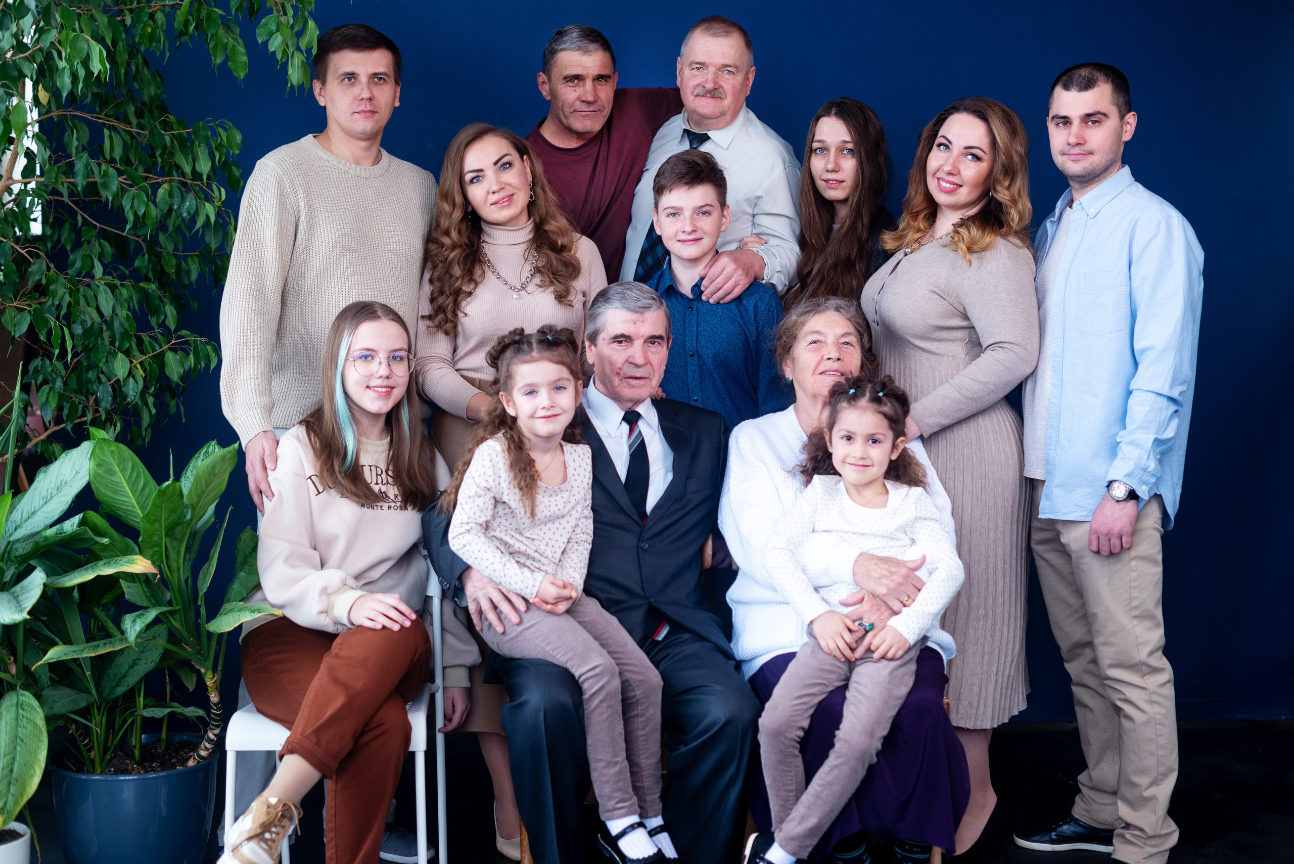 Фотограф Оренбург, Анастасия Купавцева, фотосессии больших семей, фотостудия