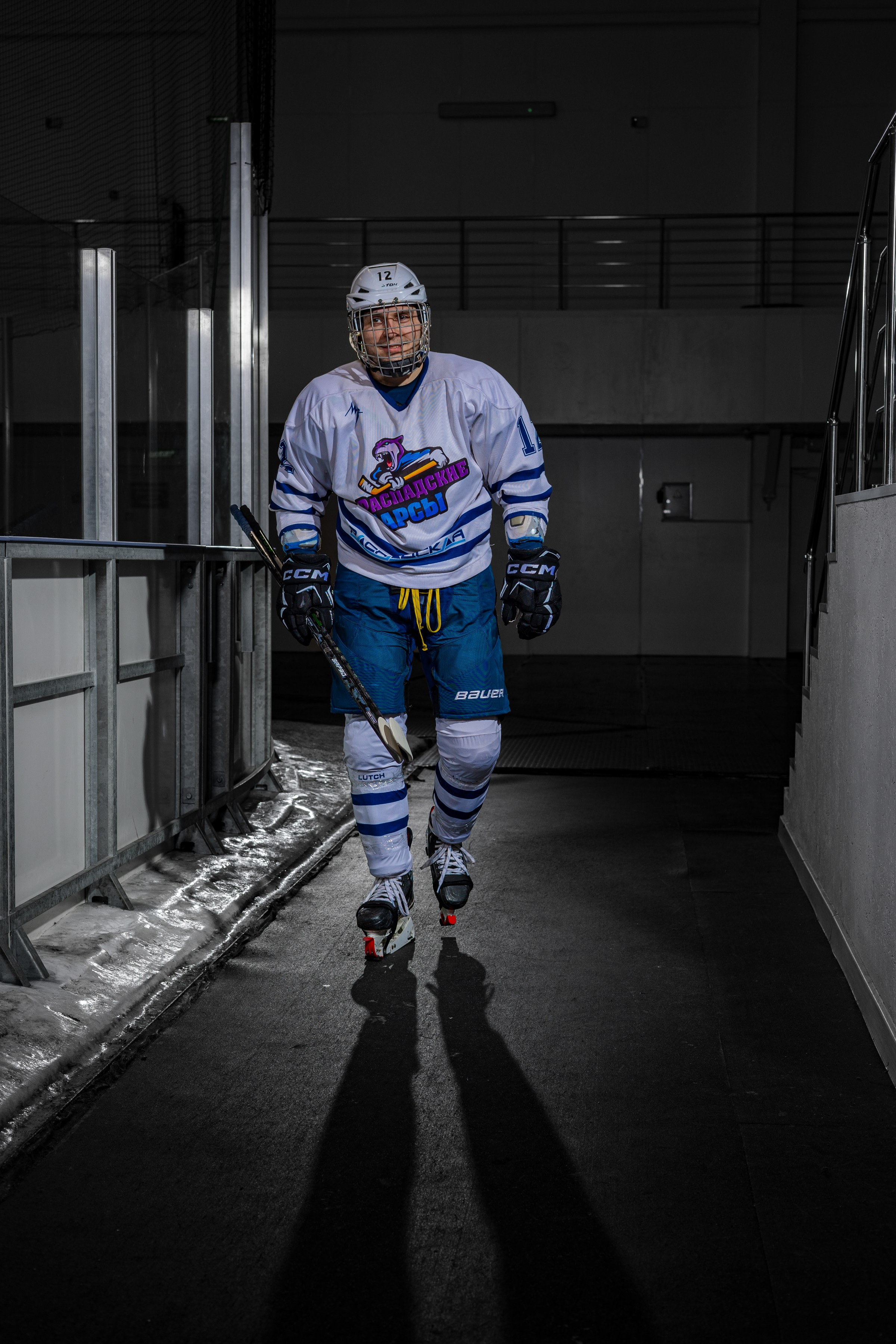 ХК Распадские Барсы. Фотограф Князев Сергей