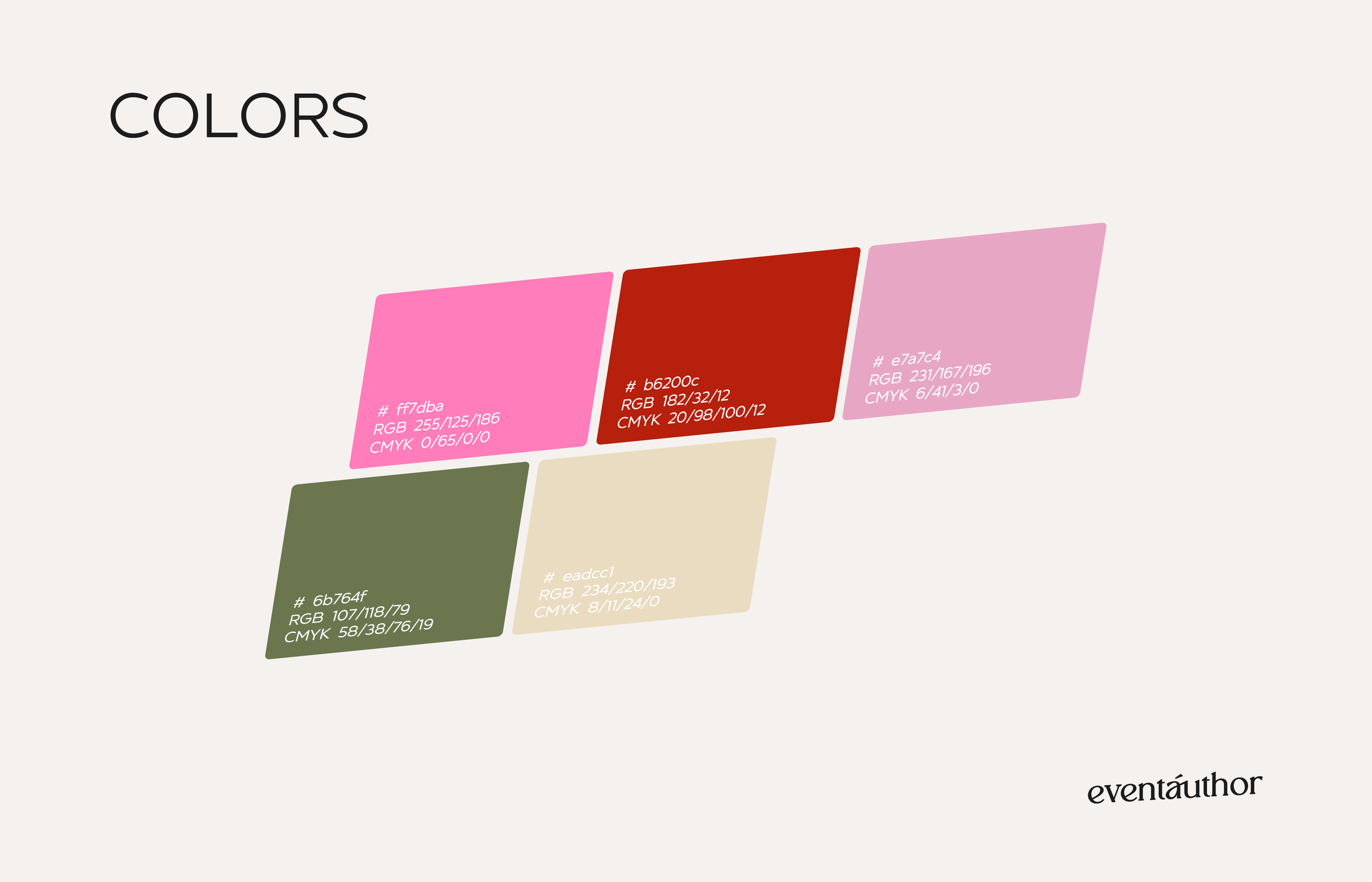 Цветовые коды палитры