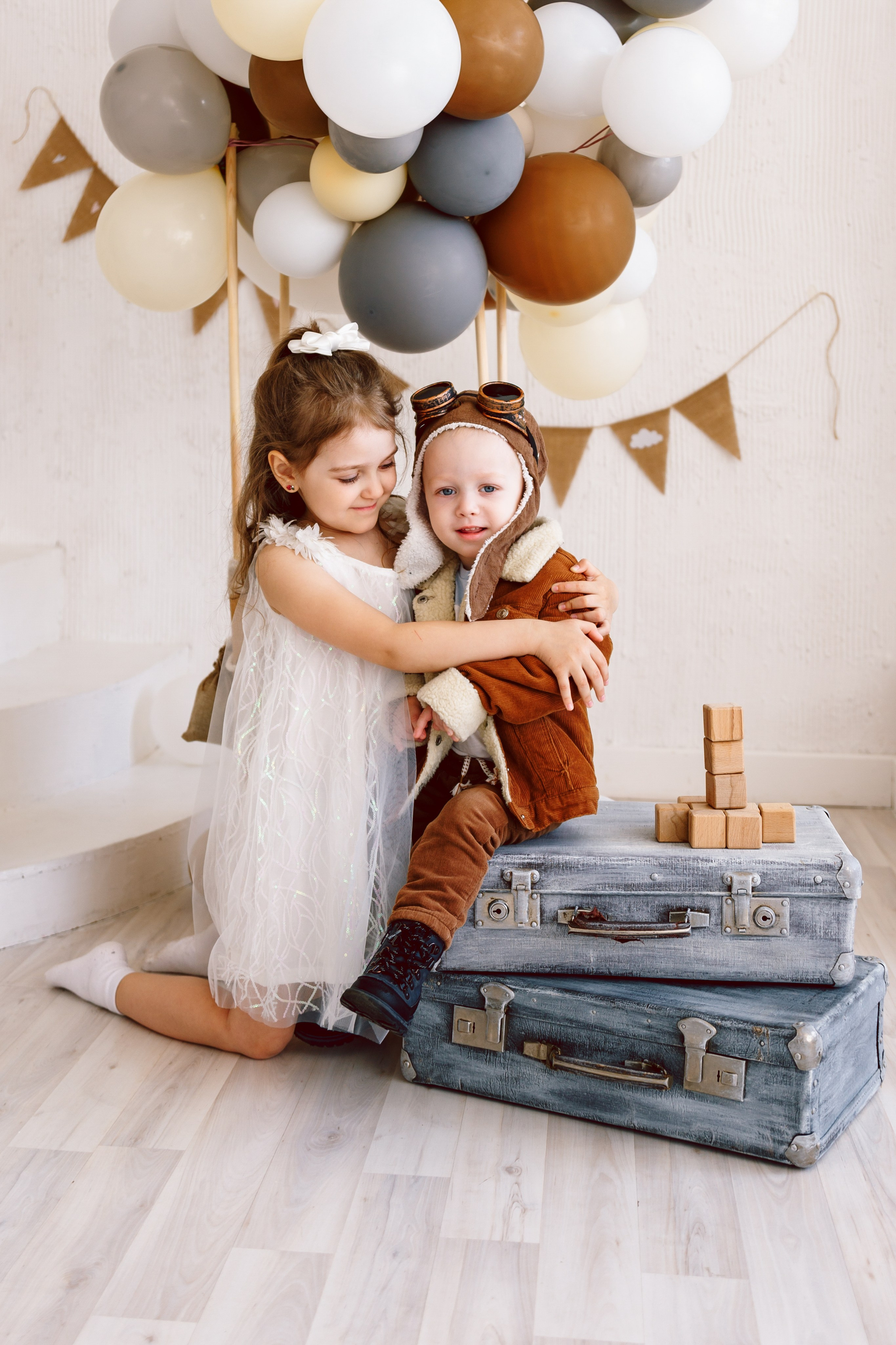 Фотодень «на воздушном шаре» № 1. Фотограф новорожденных Тверь Диана Муляева