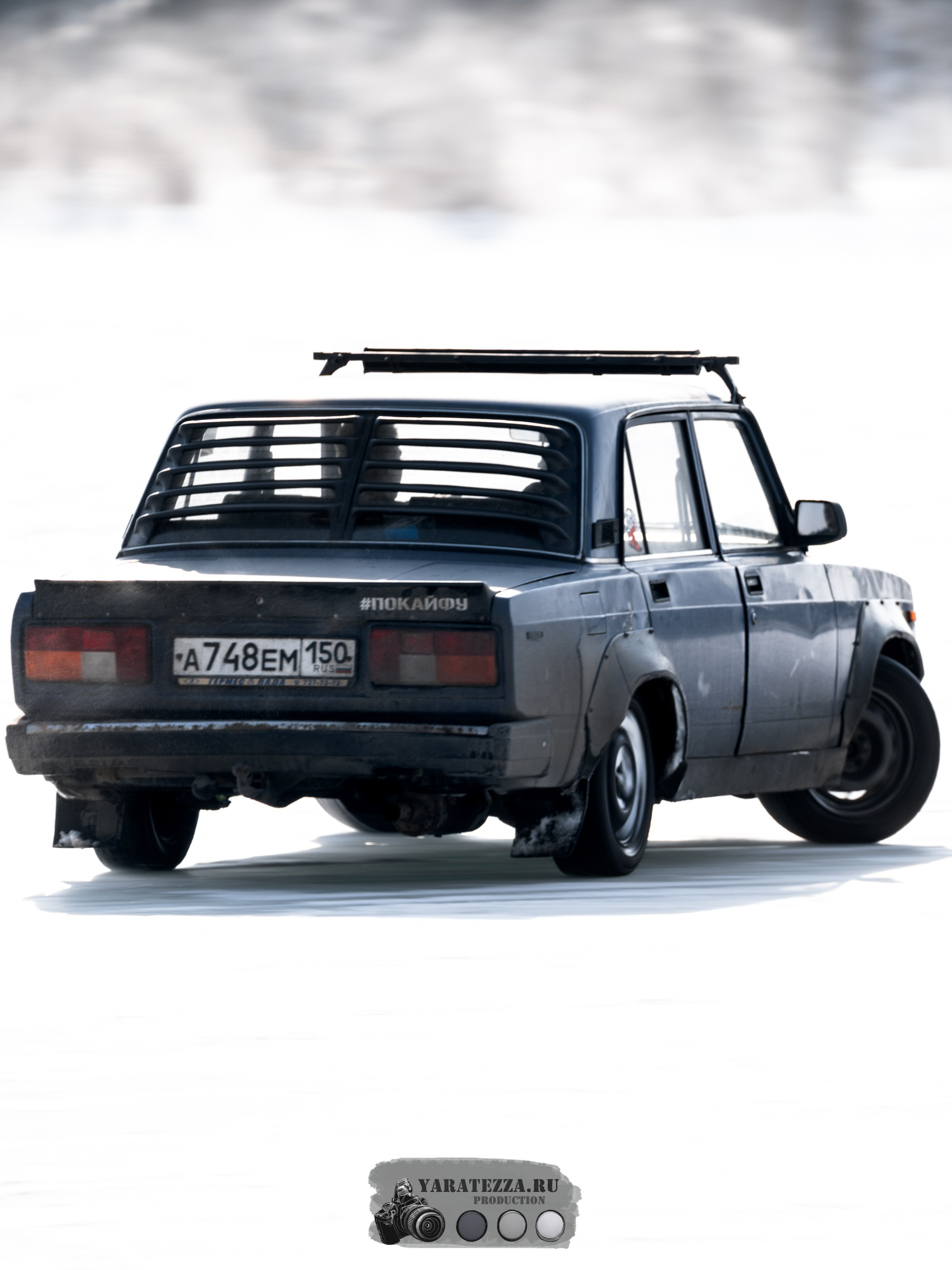 Тренировочный день на ледовой трассе. Yaratezza production