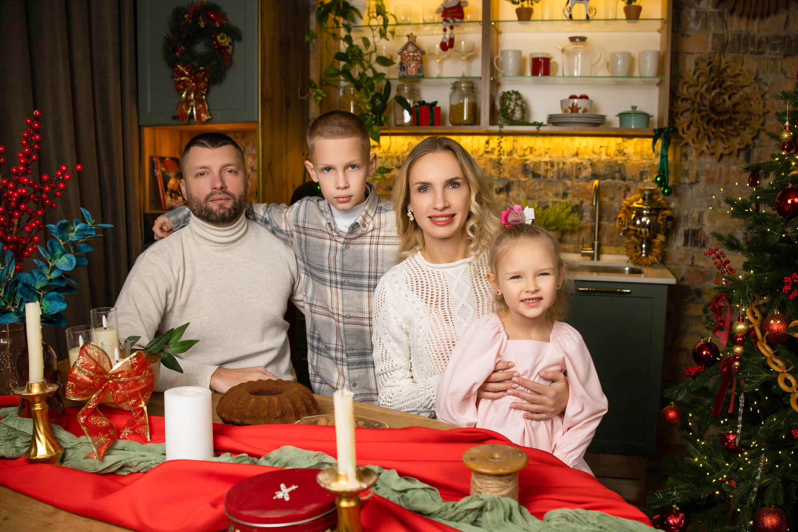 Фотосессия семейная «Новый год». Фотограф в Крыму Татьяна Барицкая ЕНОТИКА