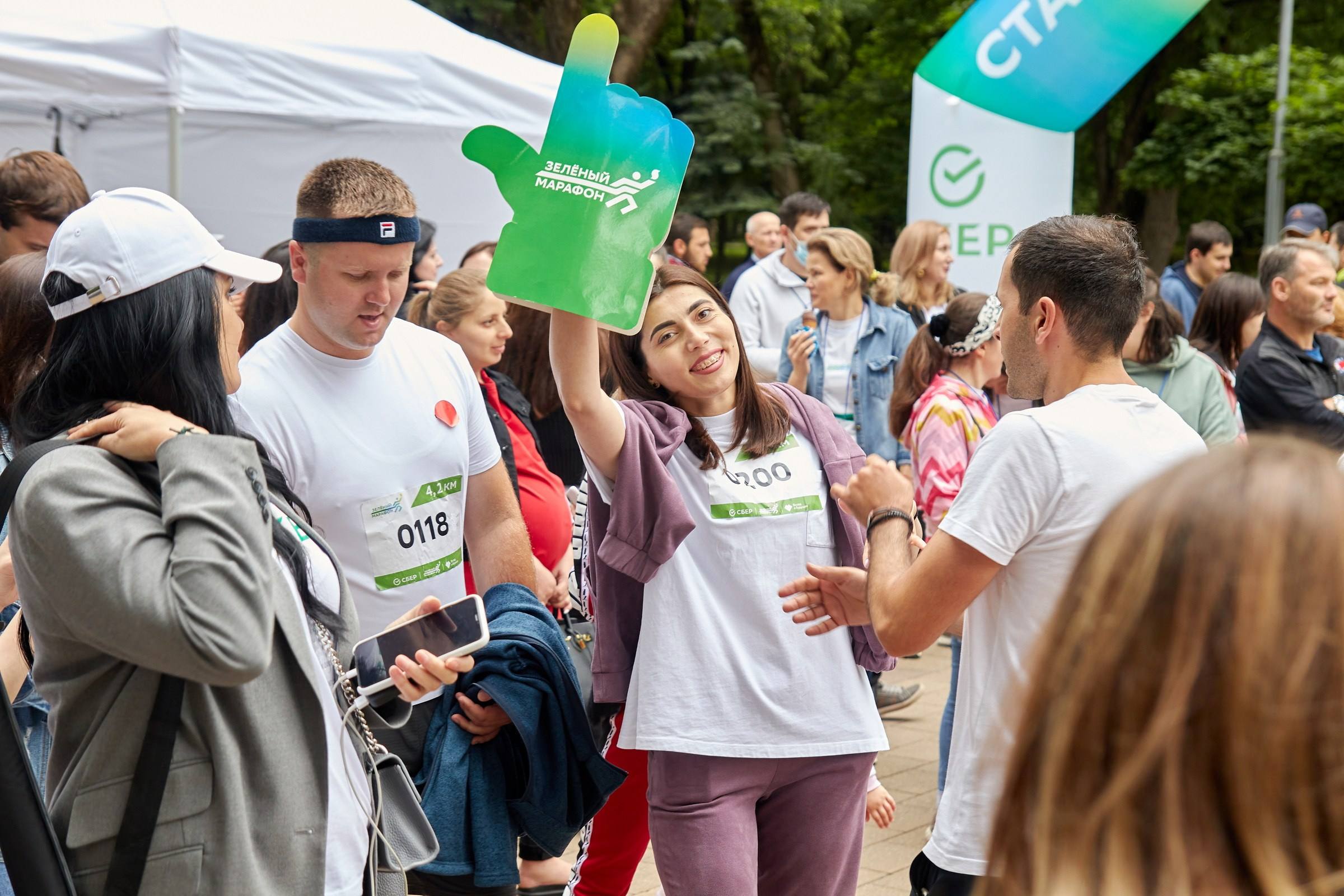 Зелёный марафон Сбербанка. Фотограф и видеограф Антон Калашников | Пятигорск