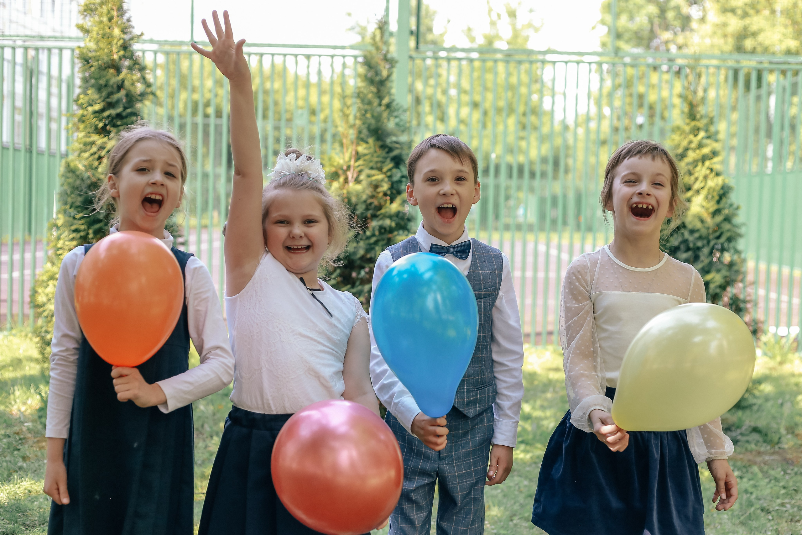 Школьная детская съёмка первоклассников. Антонина Морозова, профессиональный семейный фотограф видеограф