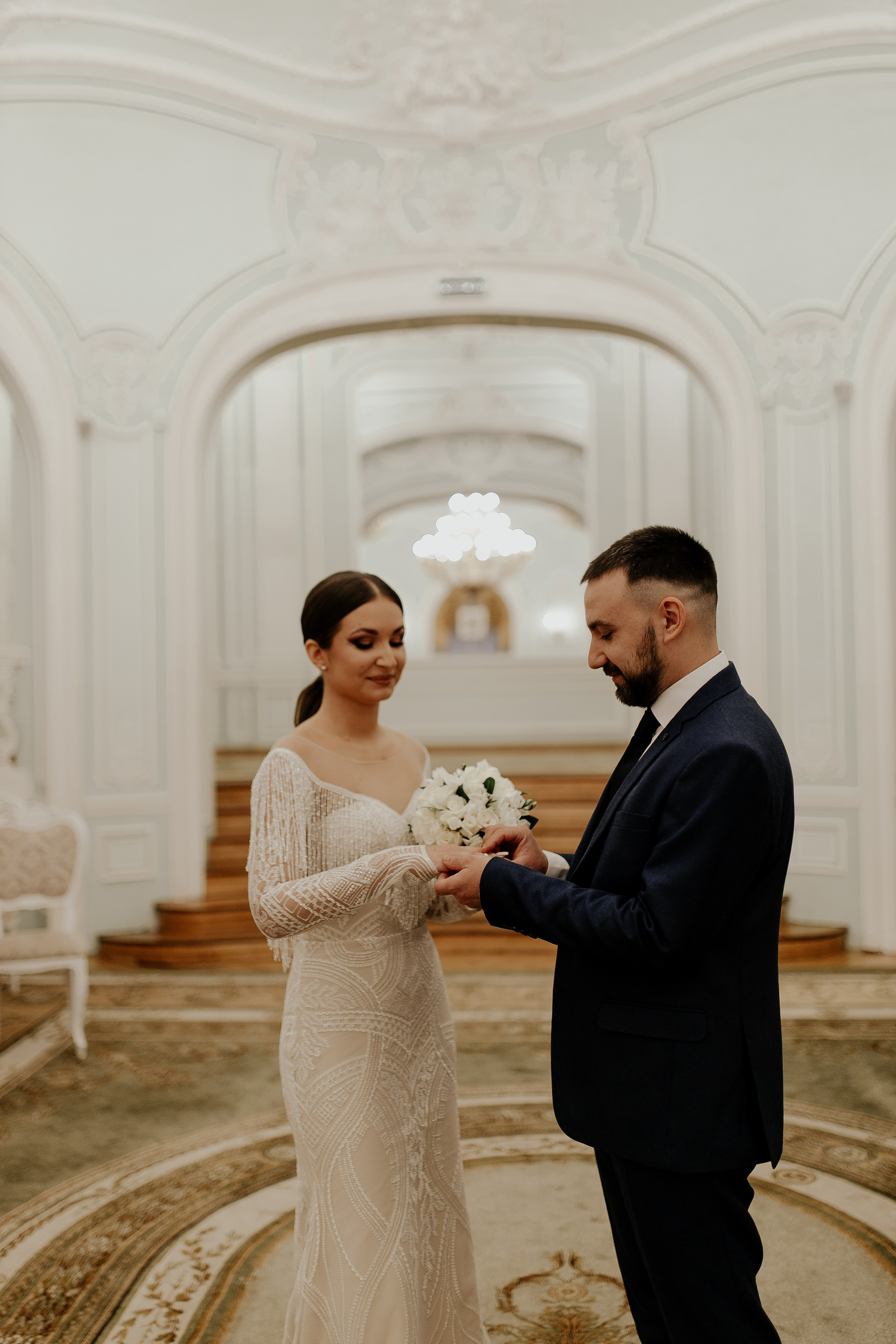 Свадьба в Петроградском ЗАГСе. Фотограф в Санкт-Петербурге Лиза Семченкова