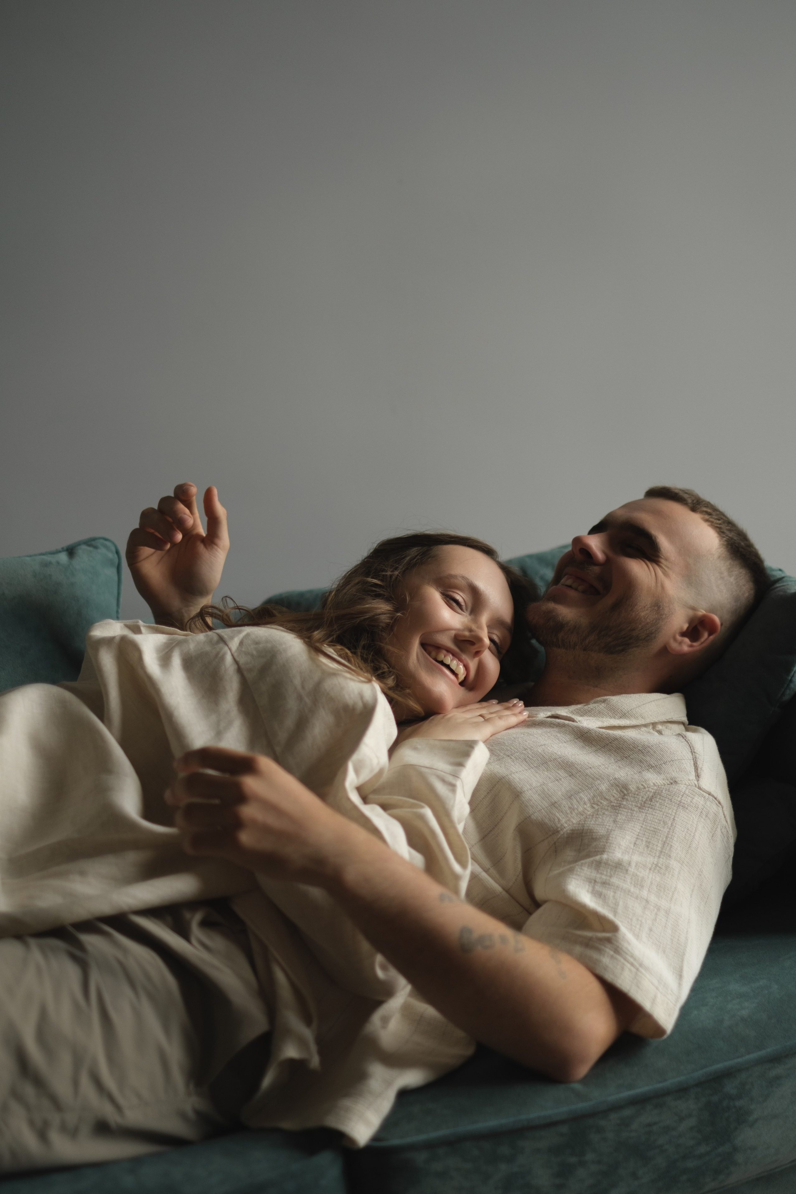 Саша и Диана. Фотограф в Москве. Женский и мужской портрет, лавстори (love story)