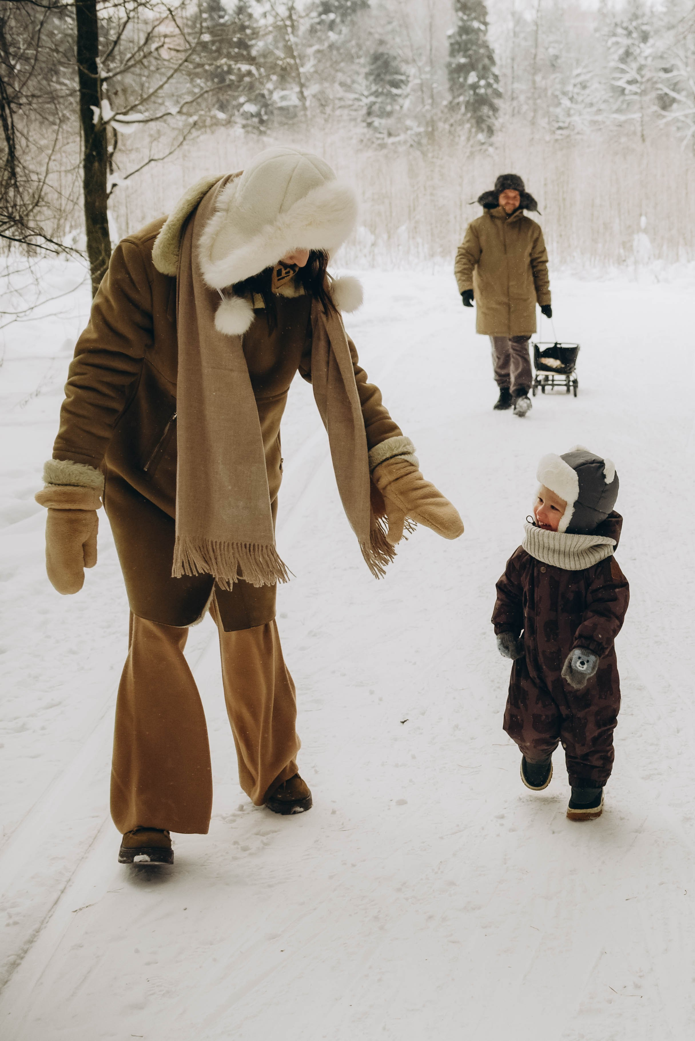 Семейная фотопрогулка. Семейный фотограф в Железнодорожном Масаева Елена