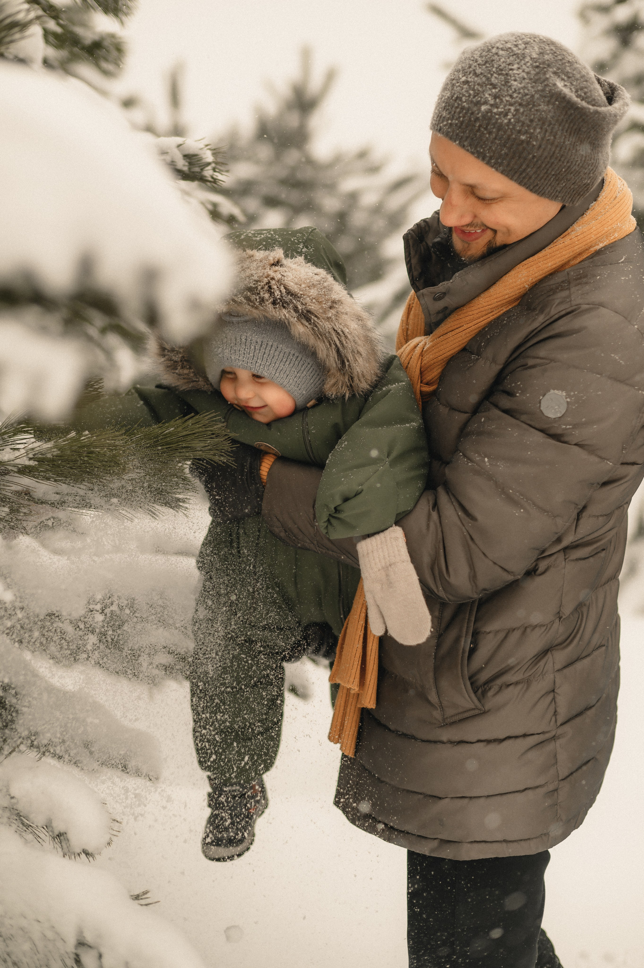 Прогулка в снегопад. Семейный фотограф в г. Ставрополь, Сорокина Мария