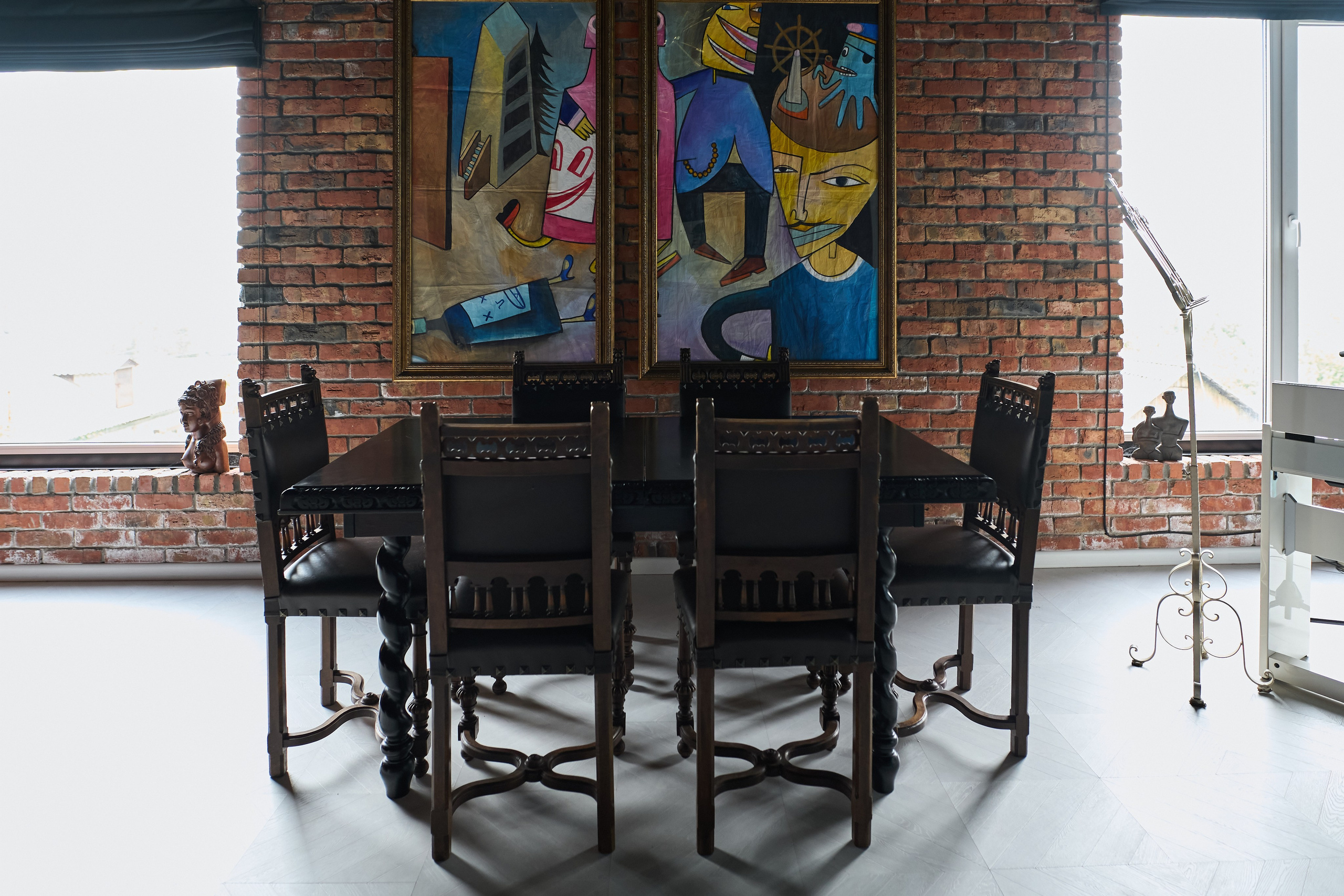 Интерьерная съемка здания продюсерского центра «Бикбау». Фотограф Олег Сотник