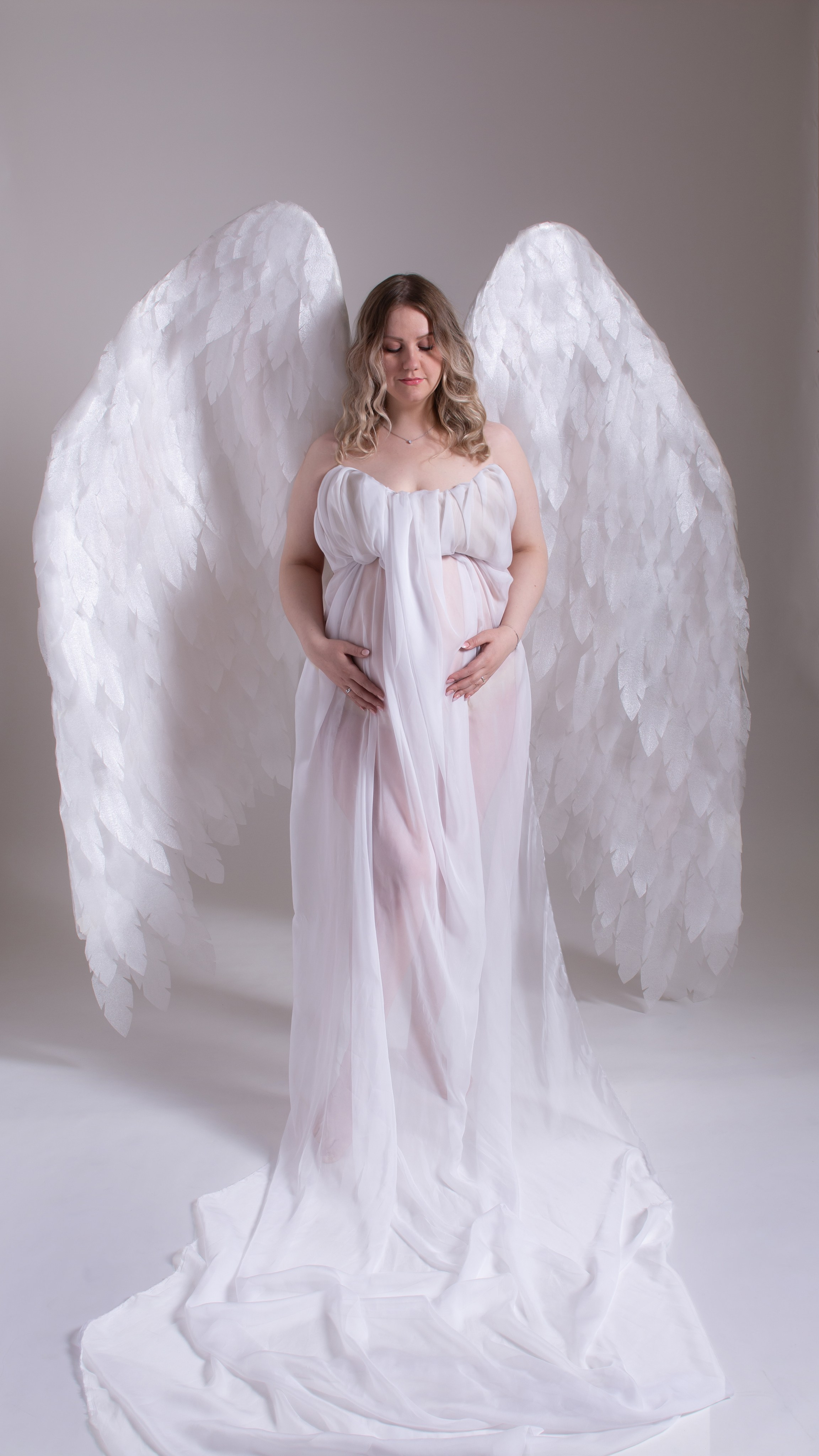Фотосессия с крыльями. Фотосессия беременности — Крылова Натали — Москва