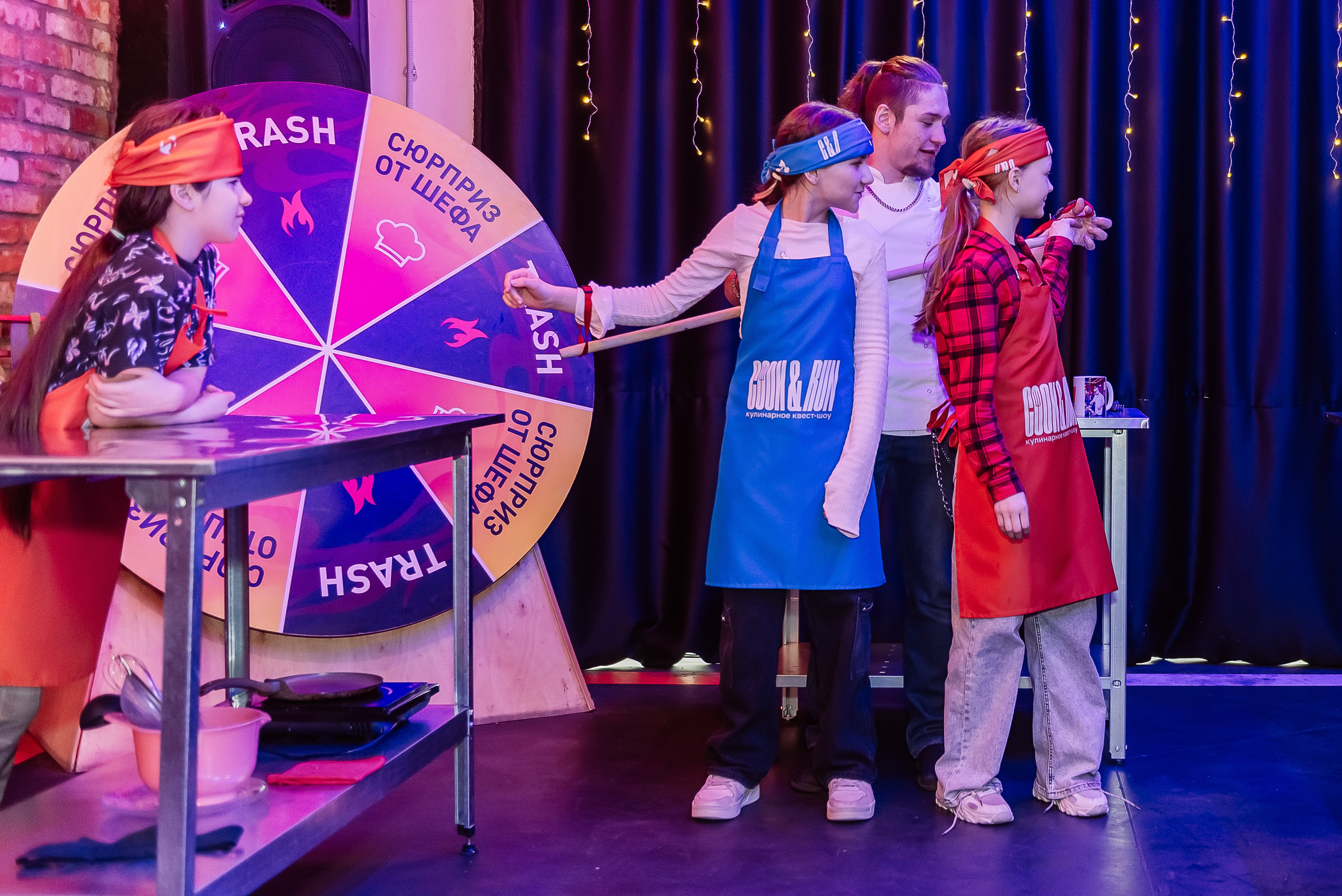 Cook & Run, шоу с готовкой. Детский фотограф, семейный фотограф и репортажи в Кемерово