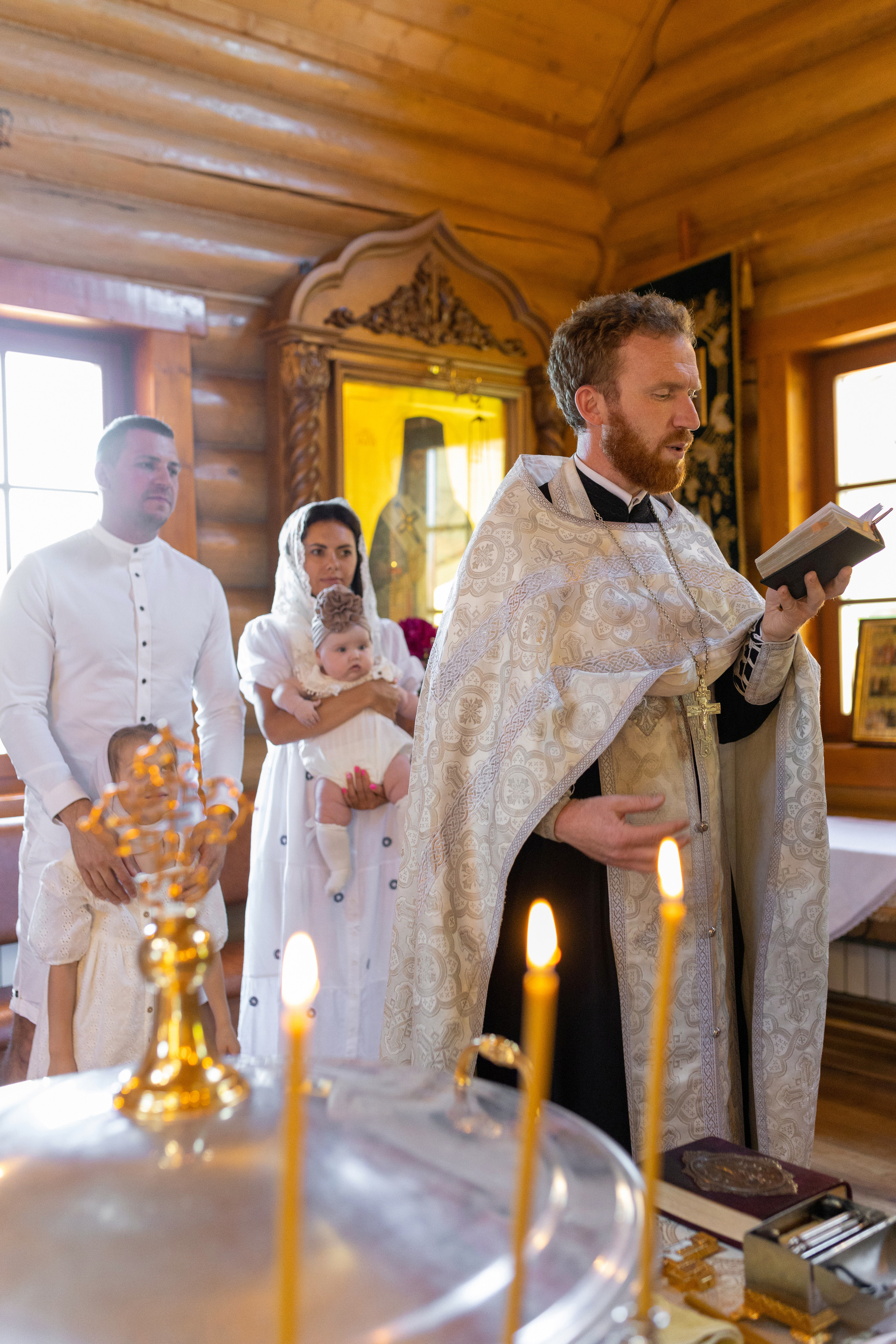 Съемка крещения. Фотограф Татьяна Жихарева