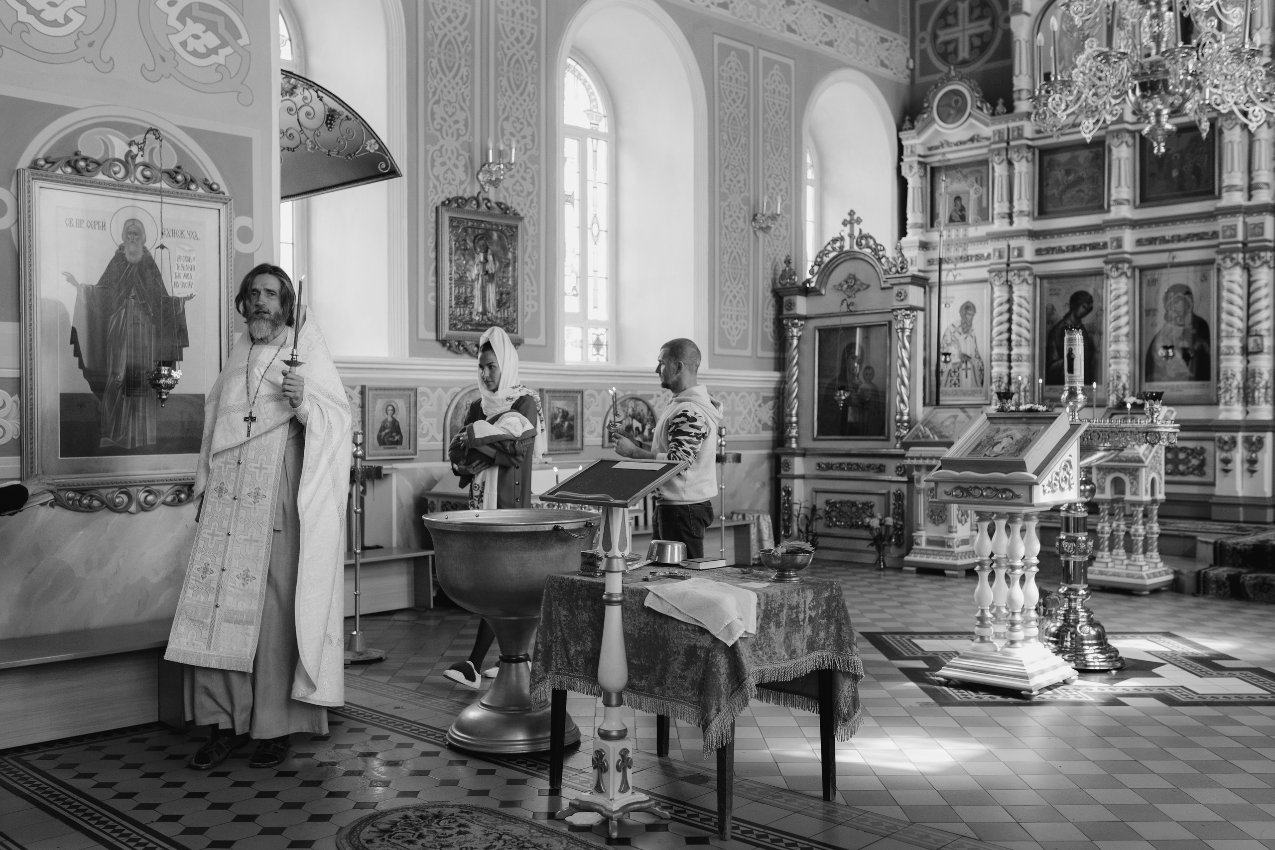 Съемка крещения. Фотограф Татьяна Жихарева