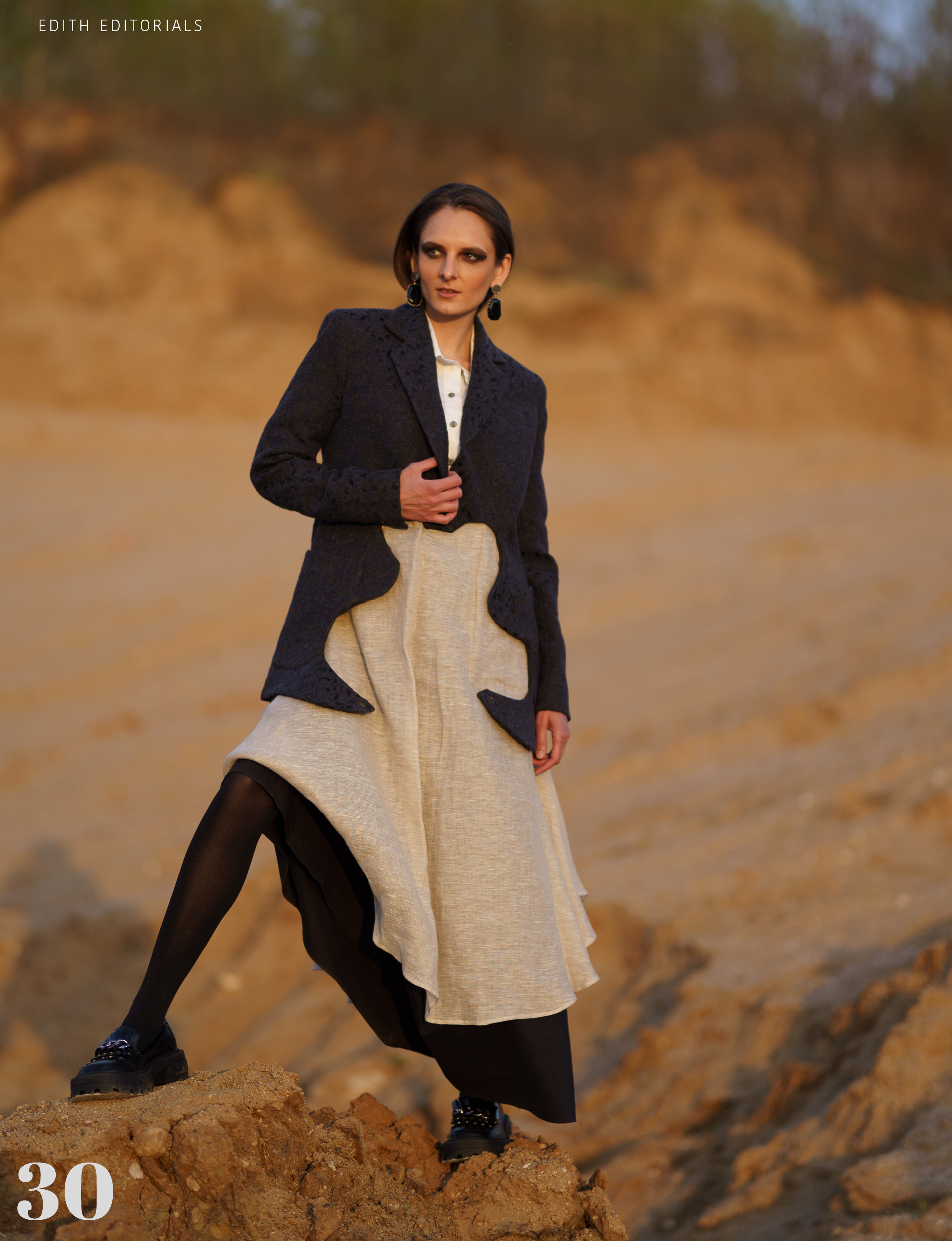 EDITH Glamour | Towards the wind. Фотограф Антон Никитин