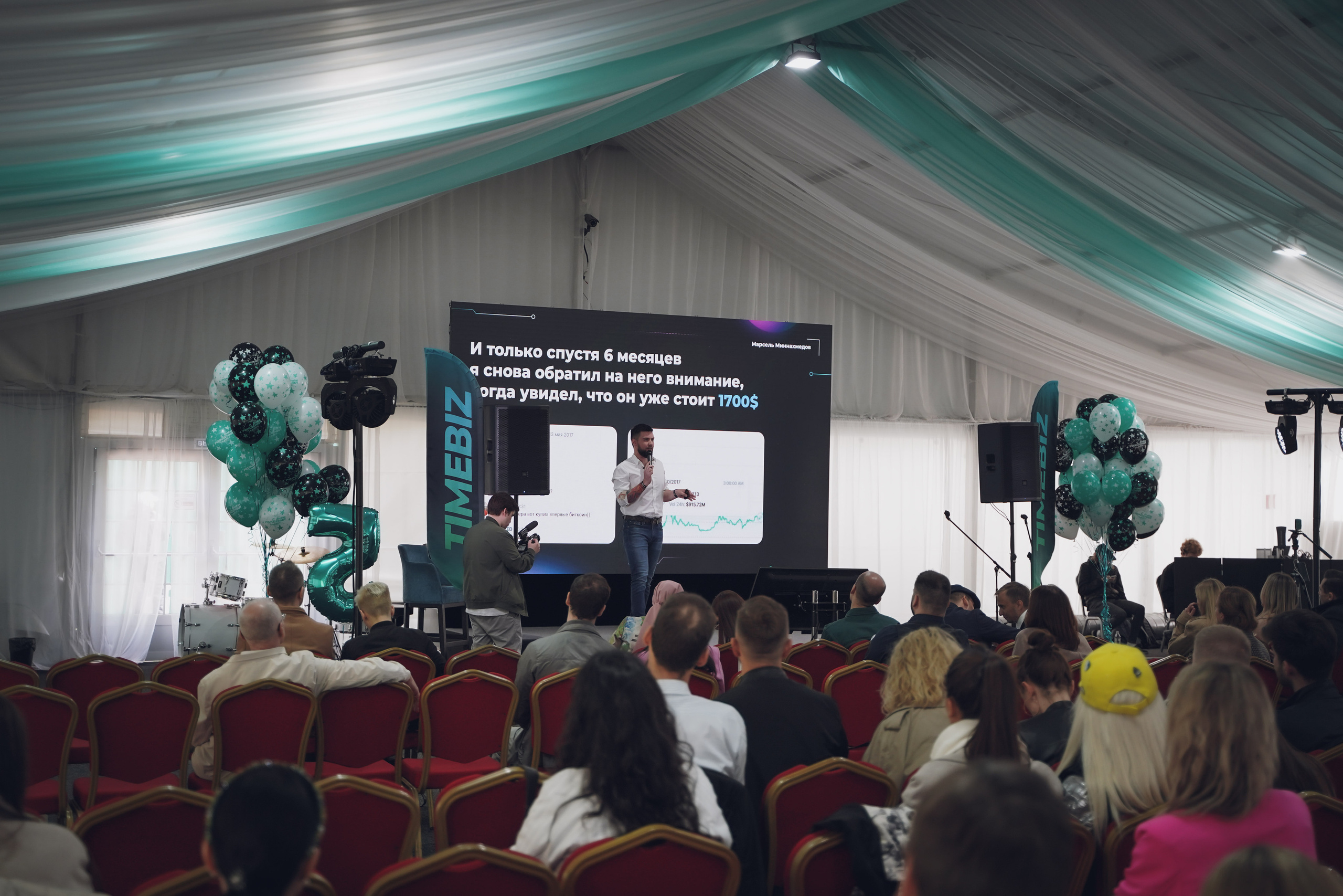 Юбилей бизнес-клуба TIMEBIZ. Фотограф Антон Никитин