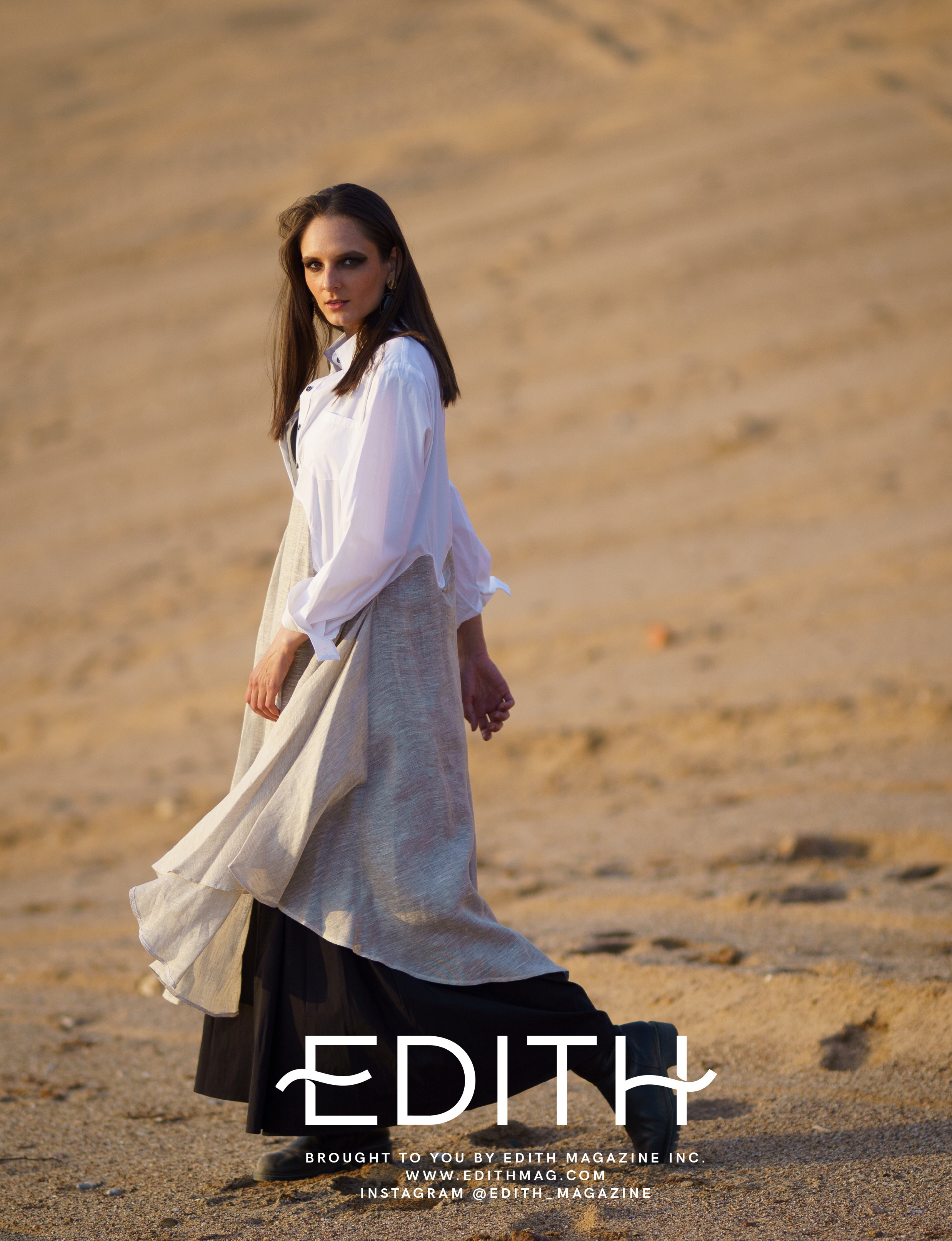 EDITH Glamour | Towards the wind. Фотограф Антон Никитин