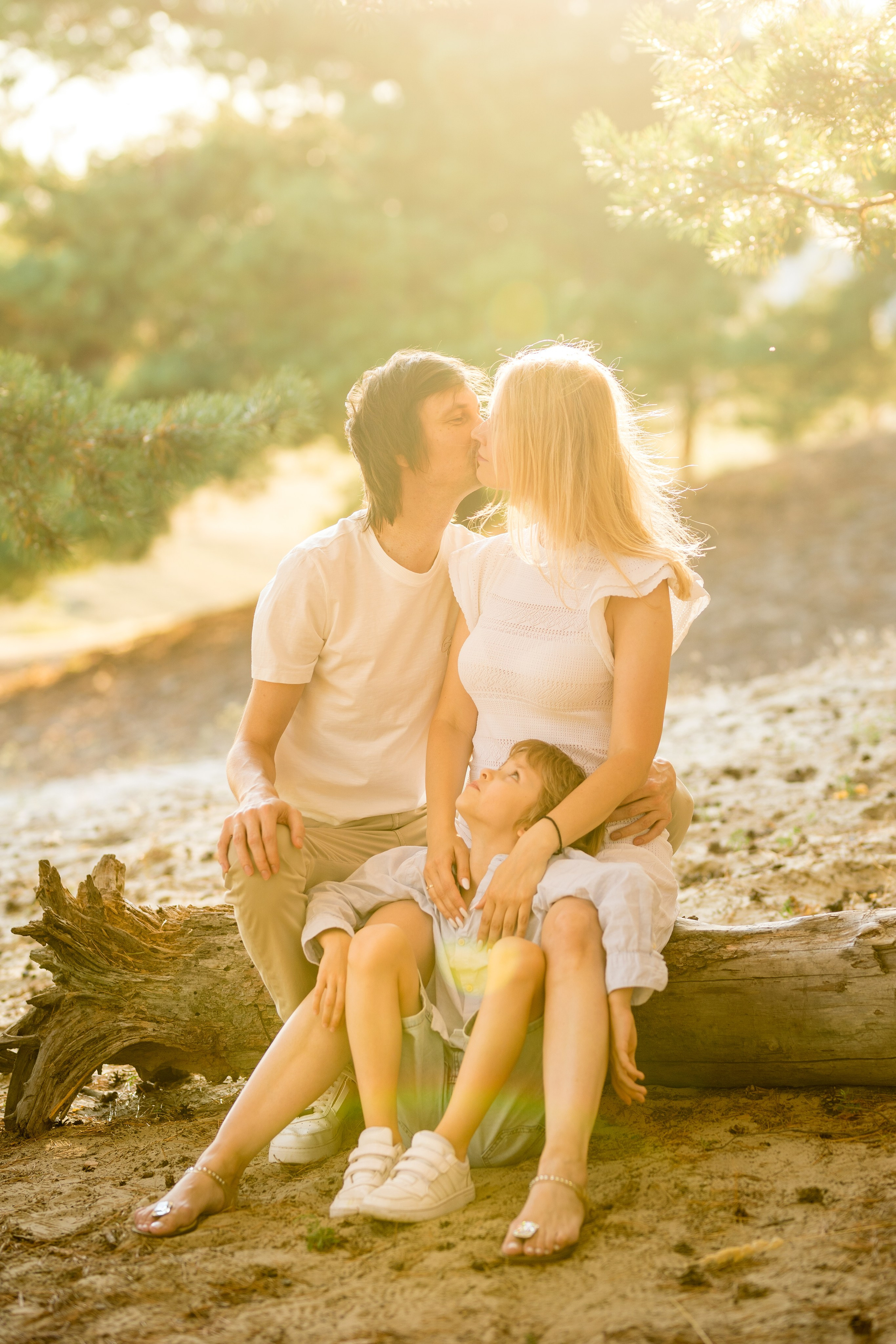 Семейная фотосессия в лесу. Катя Халдеева Фотограф Саратов