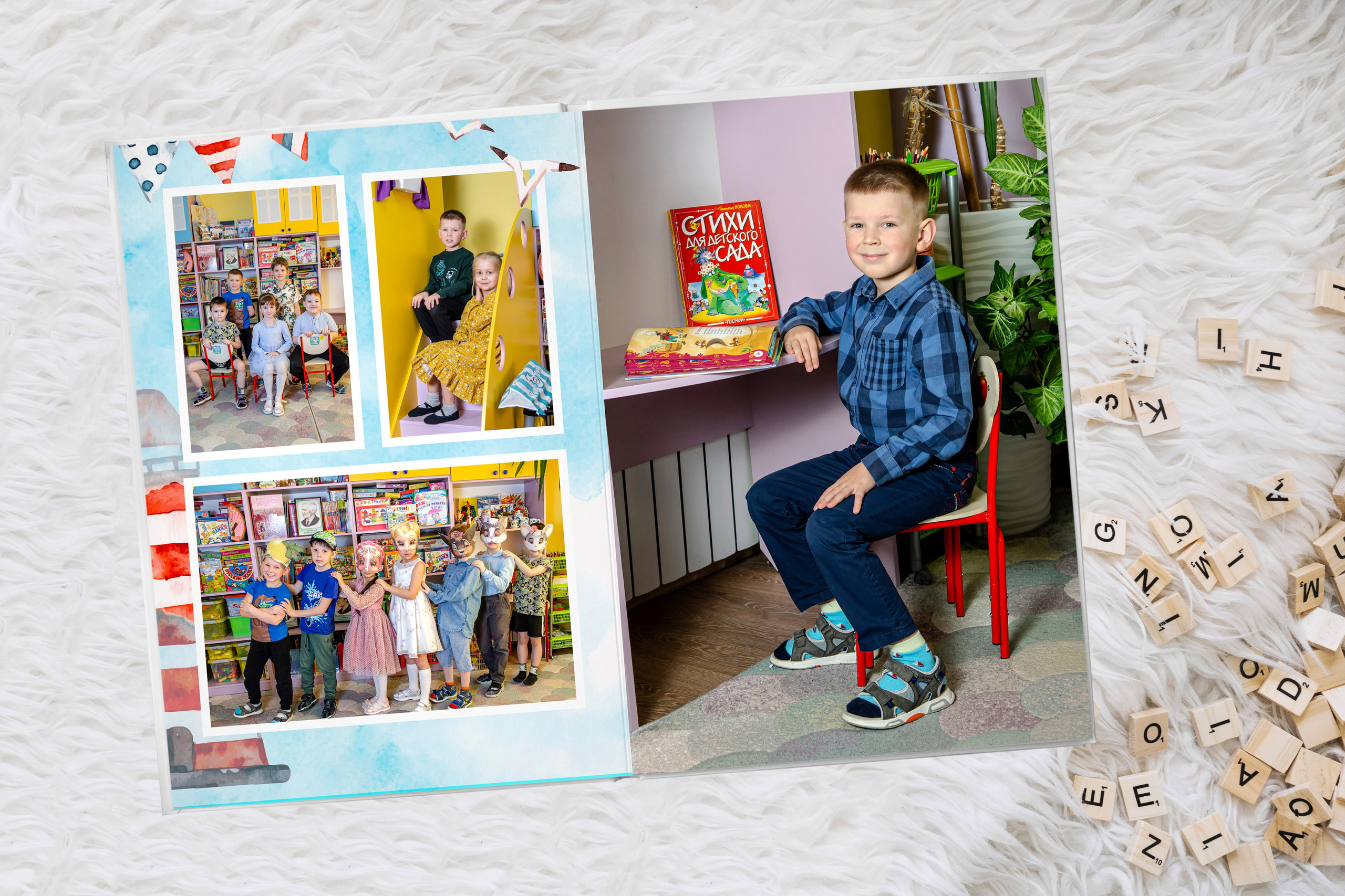 НАШИ РАБОТЫ — ДЕТСКИЙ САД. Фотограф в Шелехове, лучшие выпускные альбомы в Шелехове