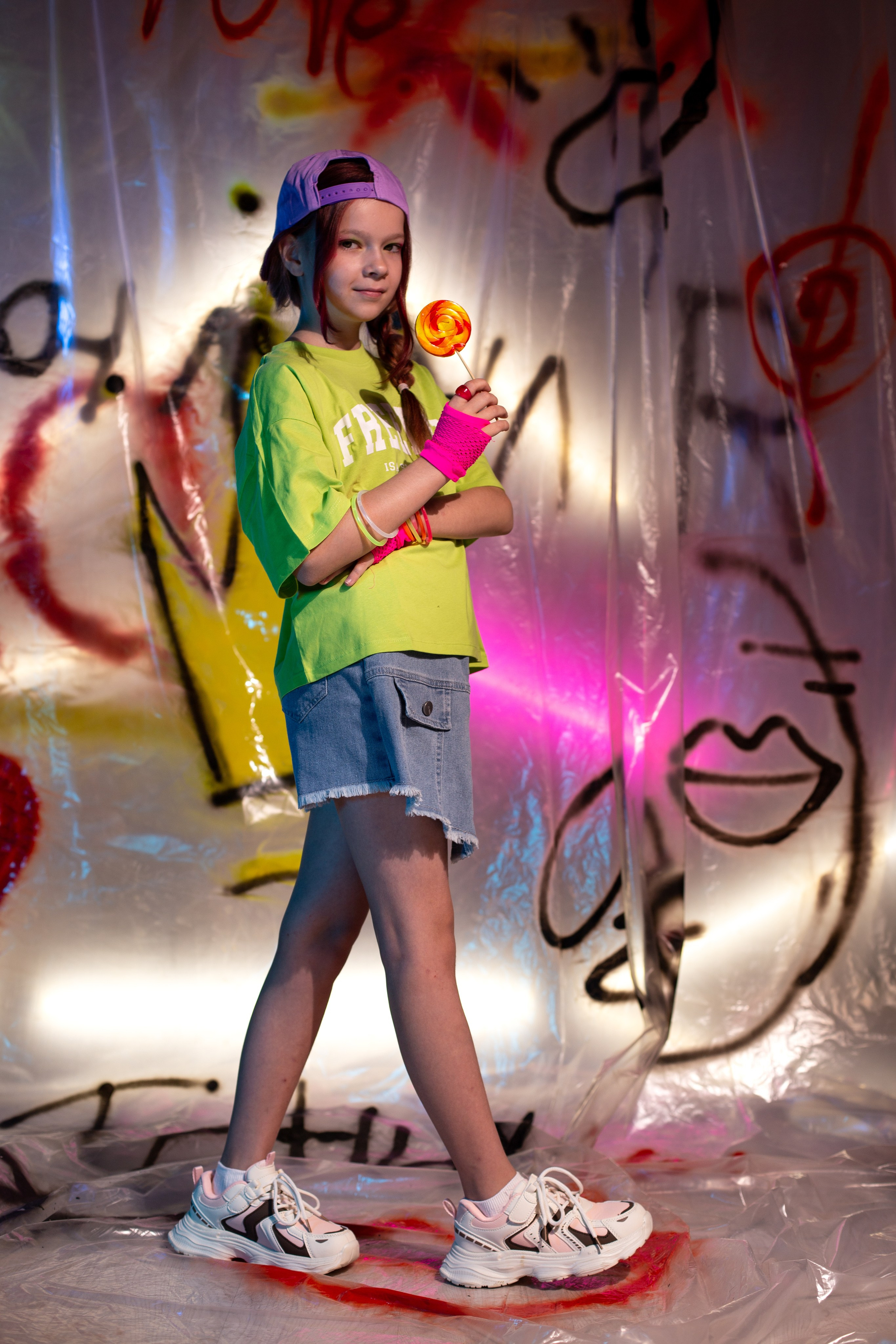 Яркая фотосессия для довочек