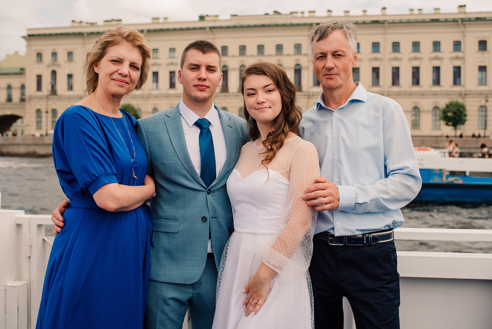 Юля и Андрей. Банкет на воде. Семейный и Свадебный фотограф. Санкт-Петербург. Пушкин