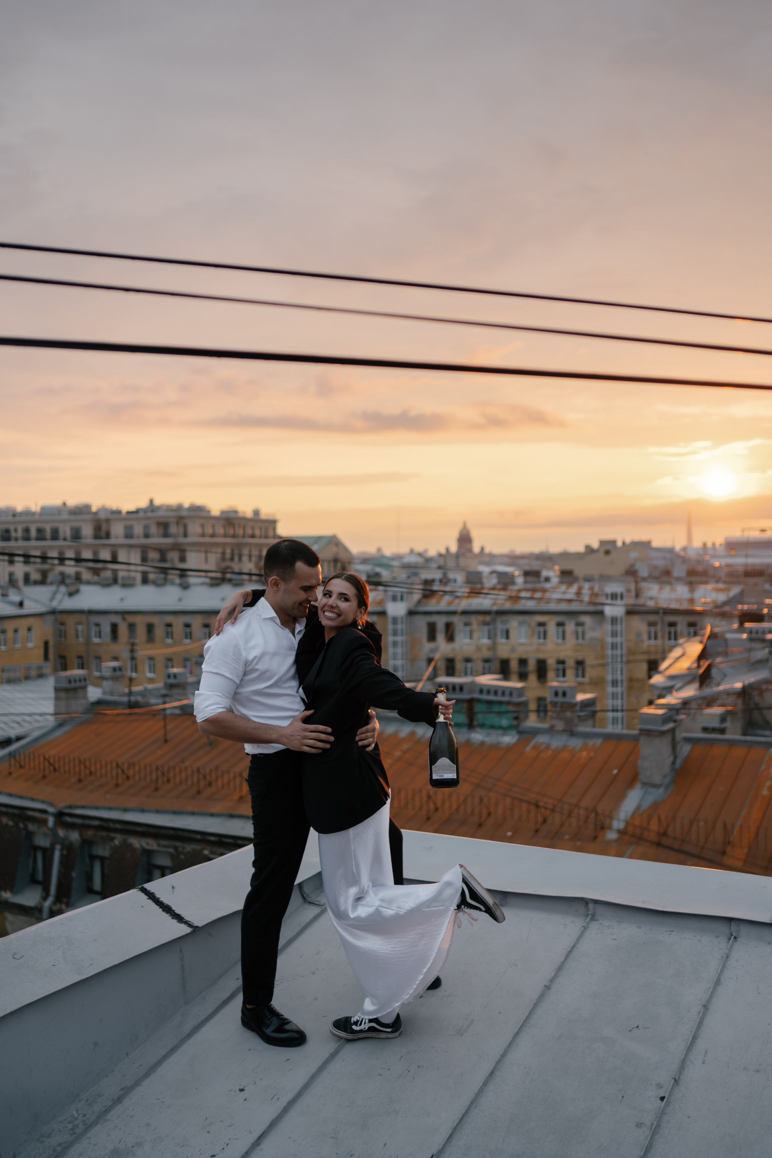 На крышах Питера. Семейный и свадебный фотограф в Красногорске Анастасия Тихонова