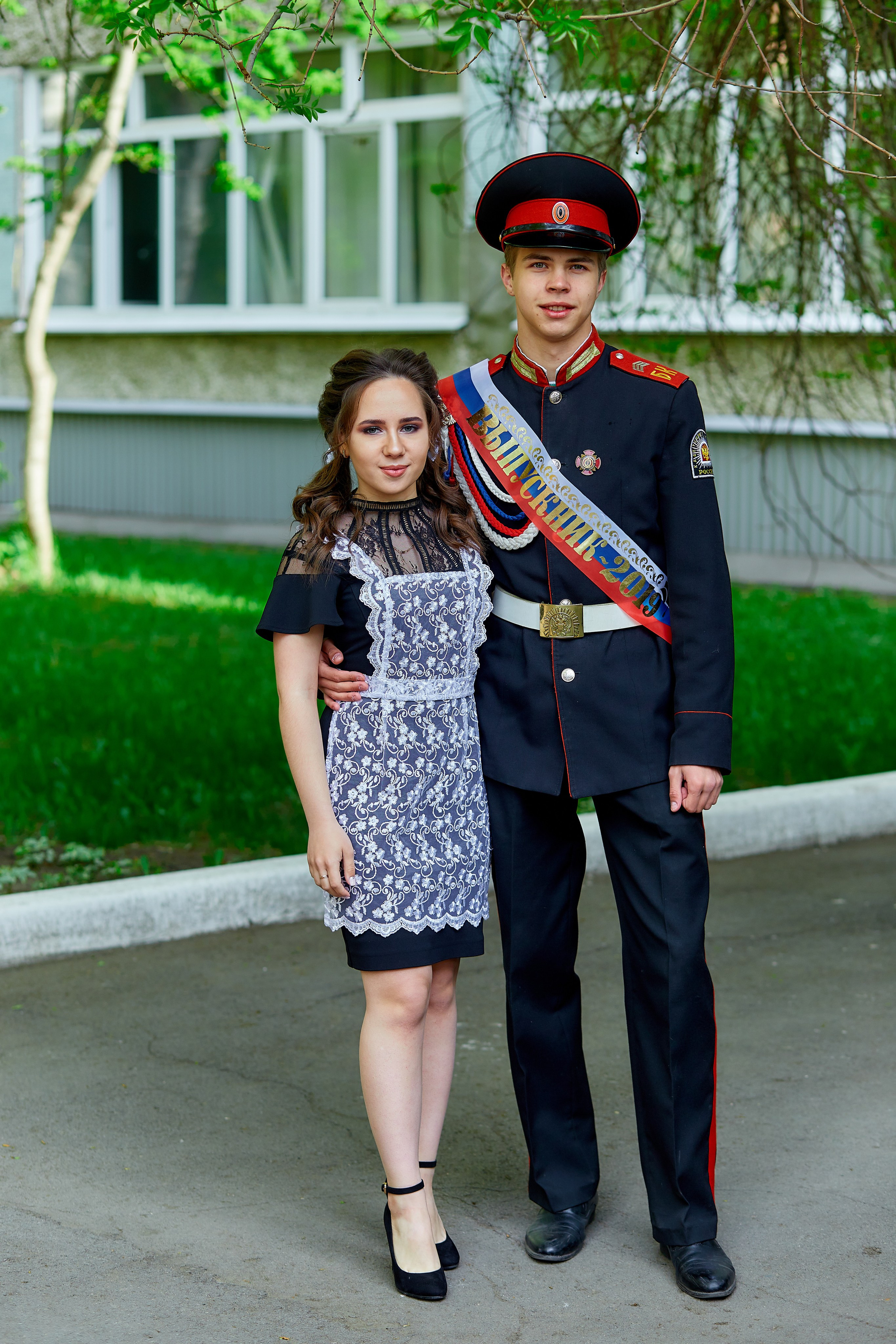 Кадеты последний звонок. Фотограф Вячеслав Фарунин