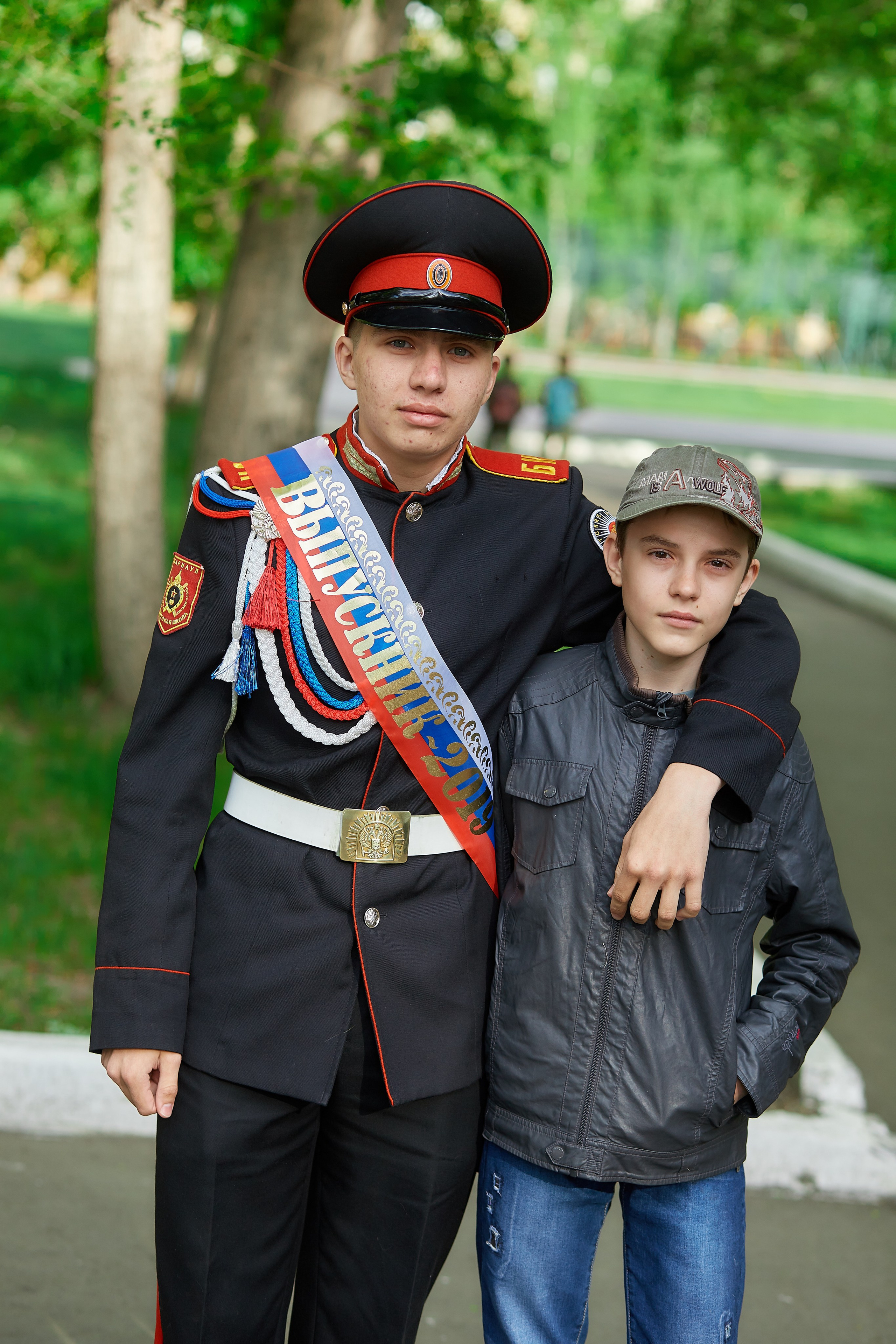 Кадеты последний звонок. Фотограф Вячеслав Фарунин