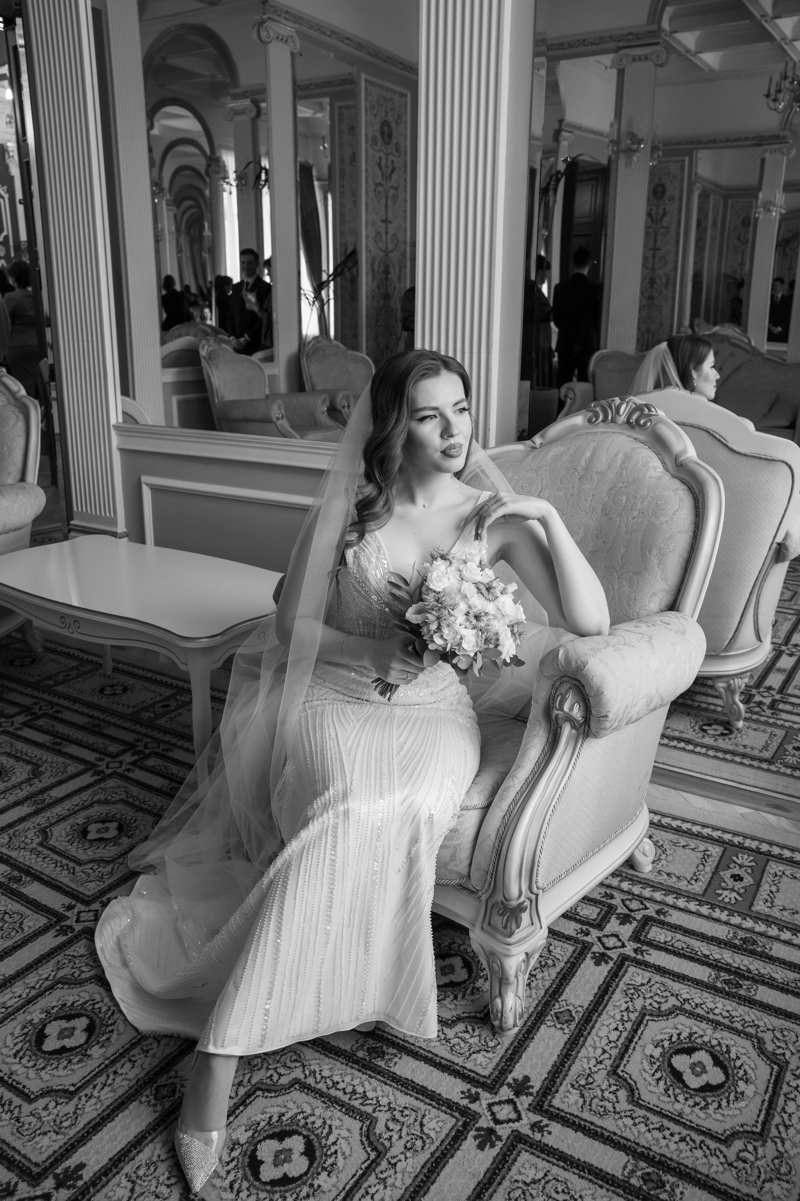 Даша и Дима, Грибоедовский ЗАГС. Свадебный и репортажный фотограф (Москва, Королев и другие)