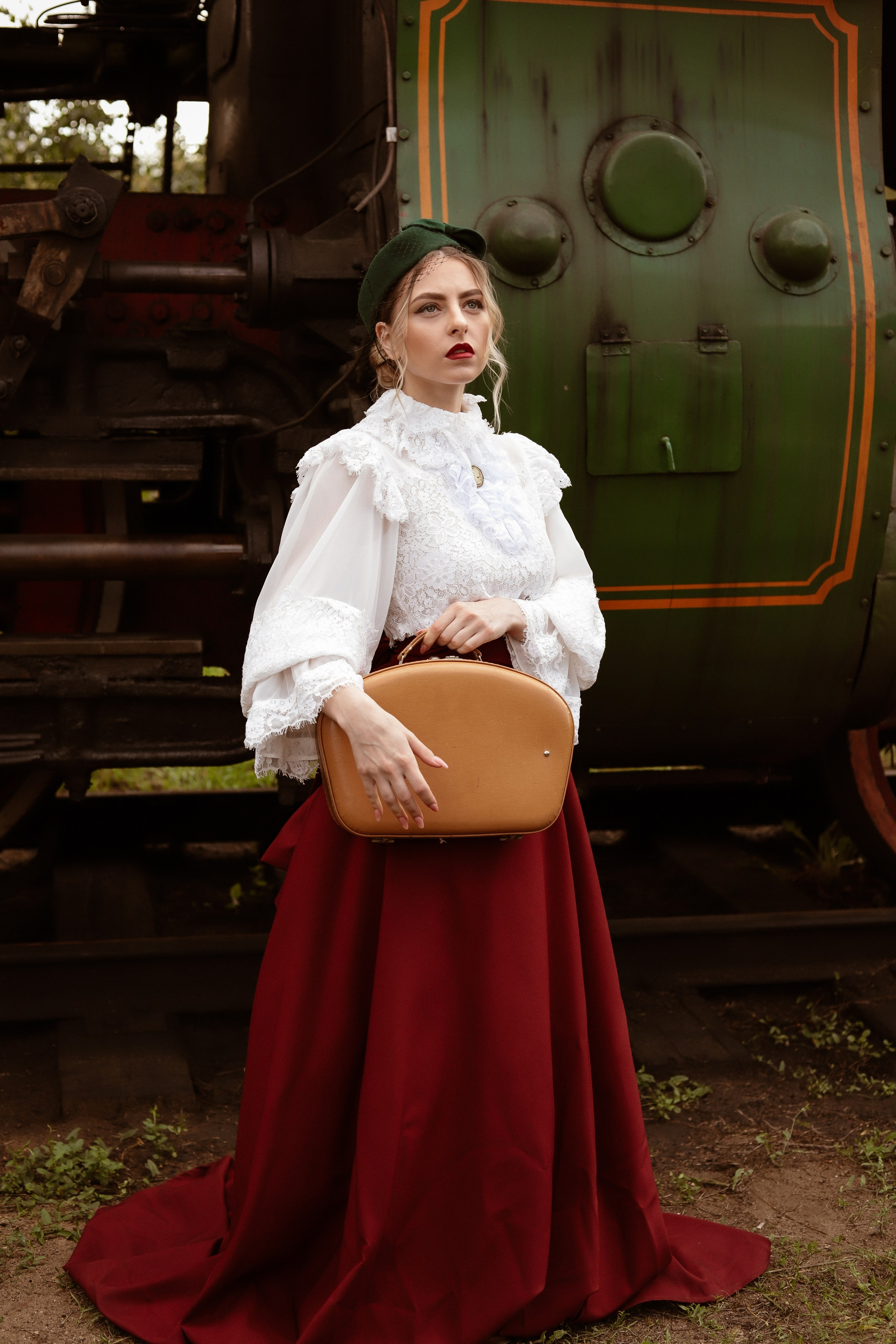 Ретро поезд. Детский и семейный фотограф в Москве