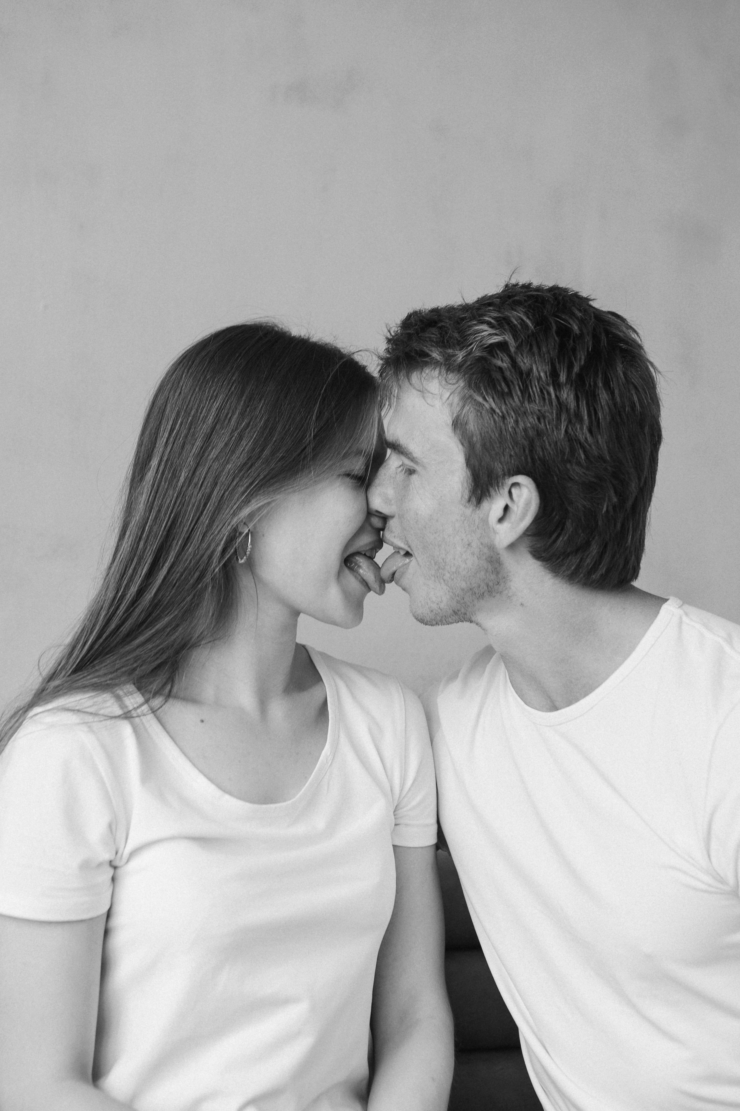 Настя и Стас. Студия. Минимализм. Портретный фотограф в Минске