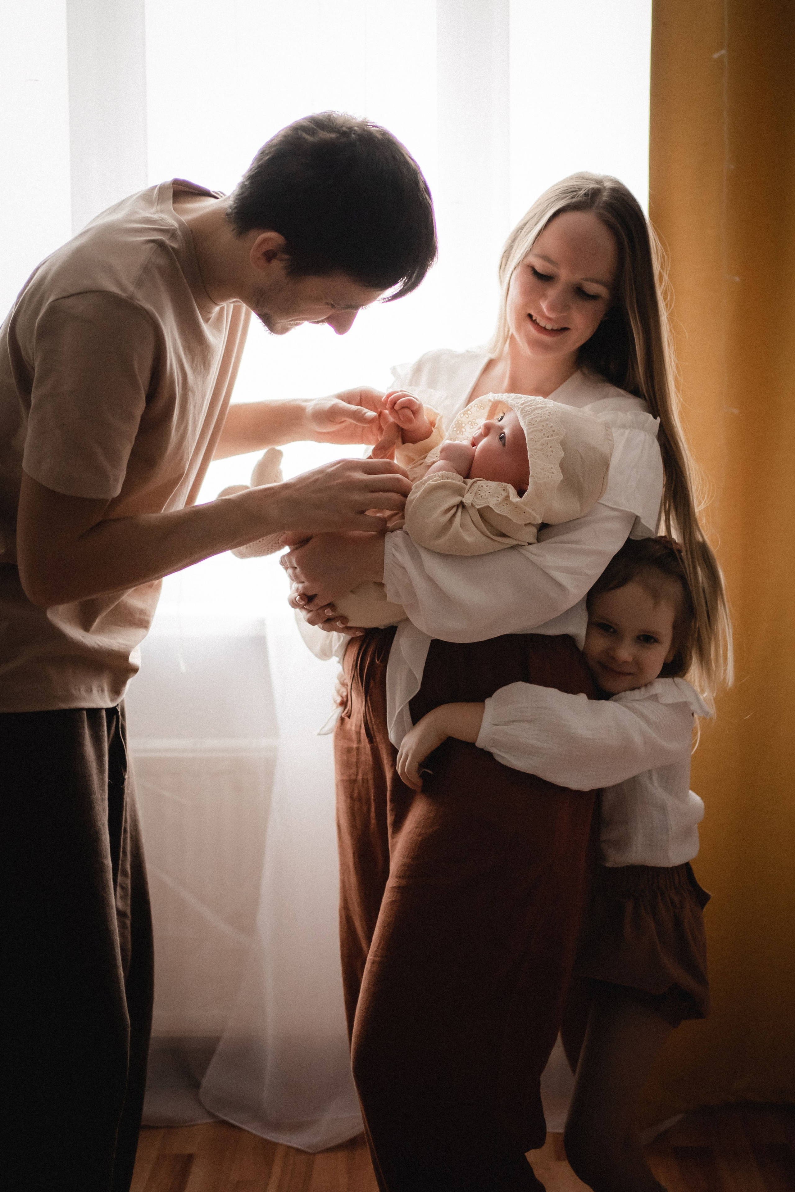 Семейная домашняя фотосессия в Домодедово. Семейный фотограф в Москве и в Домодедово Екатерина Патракова