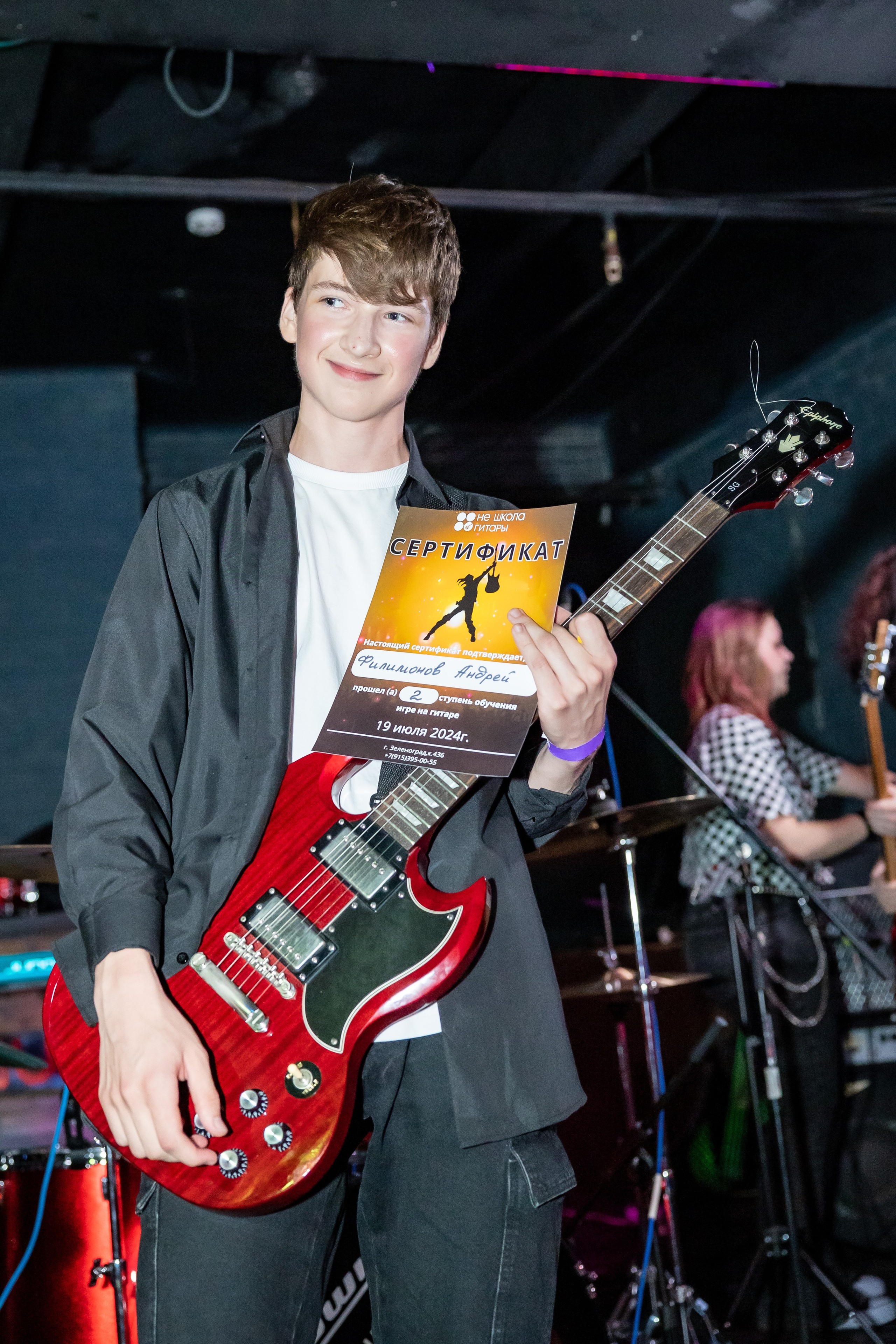 Концерт «Не Школа Барабанов» в Клубе «SOVA». Фотограф Владимир Охрименко