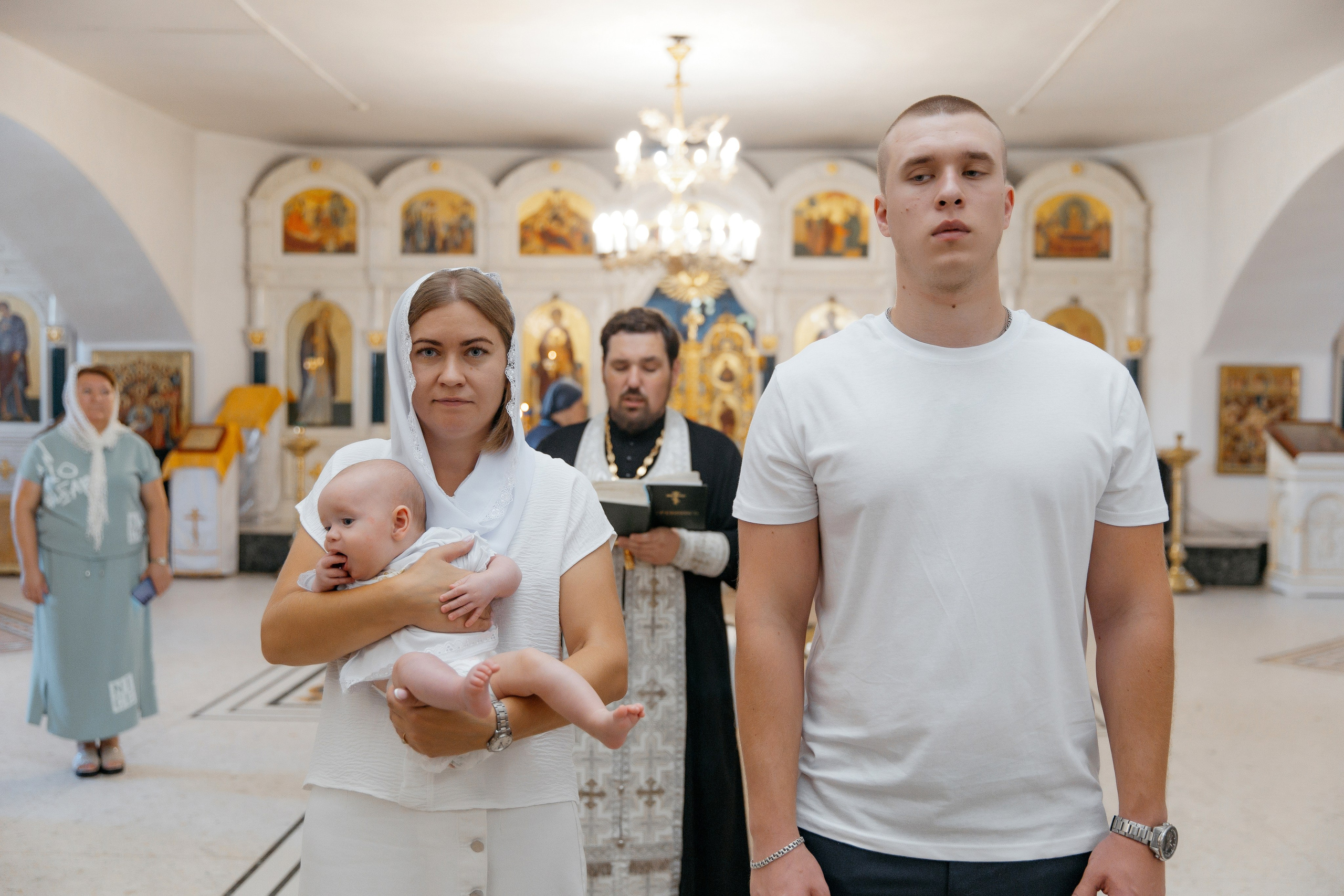 Таинство Крещения Михаила. Свадебный и Семейный Фотограф в Краснодаре