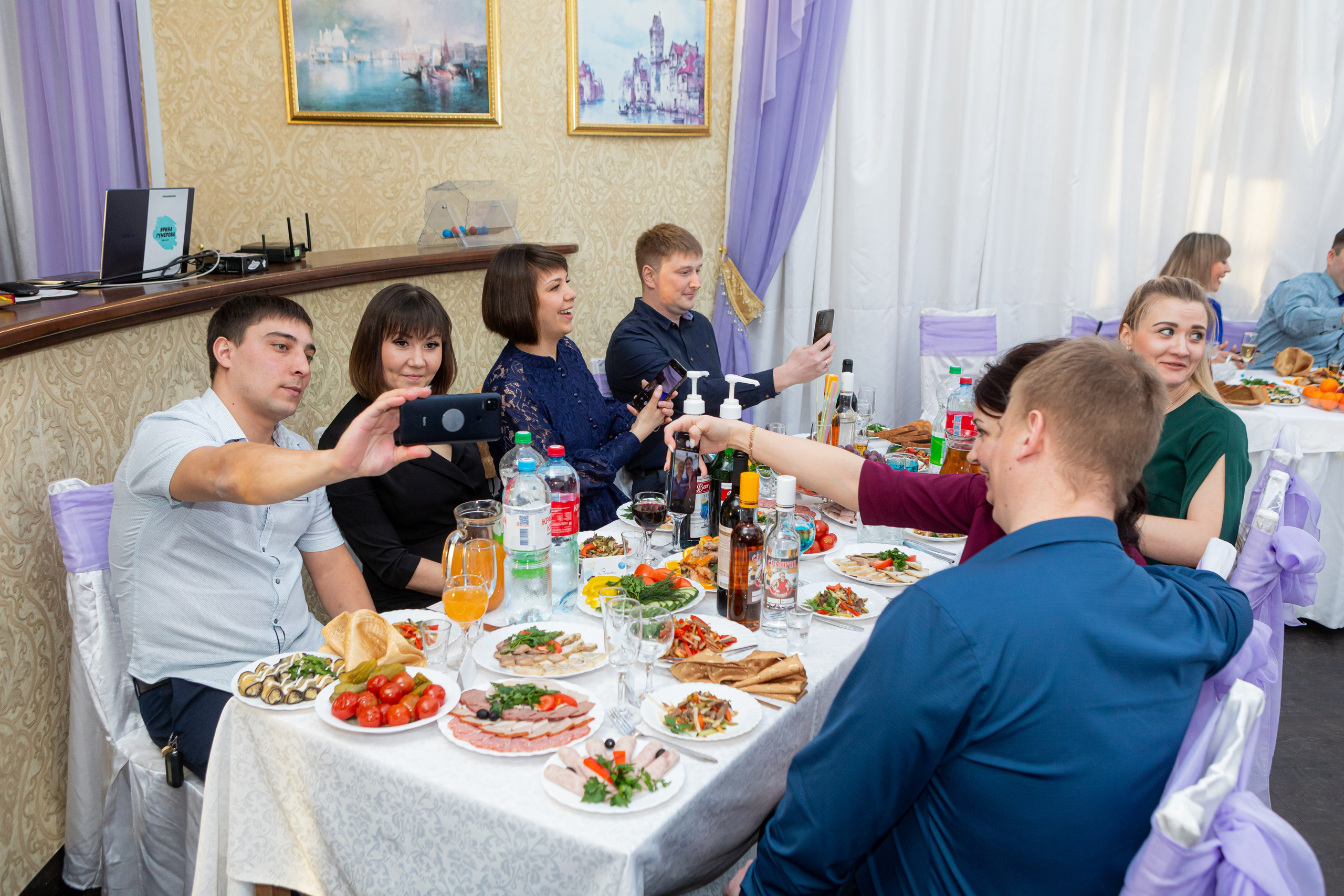 «Синяя вечеринка» Юбилей Юрия. Ведущая праздников и мероприятий Ирина Гумерова