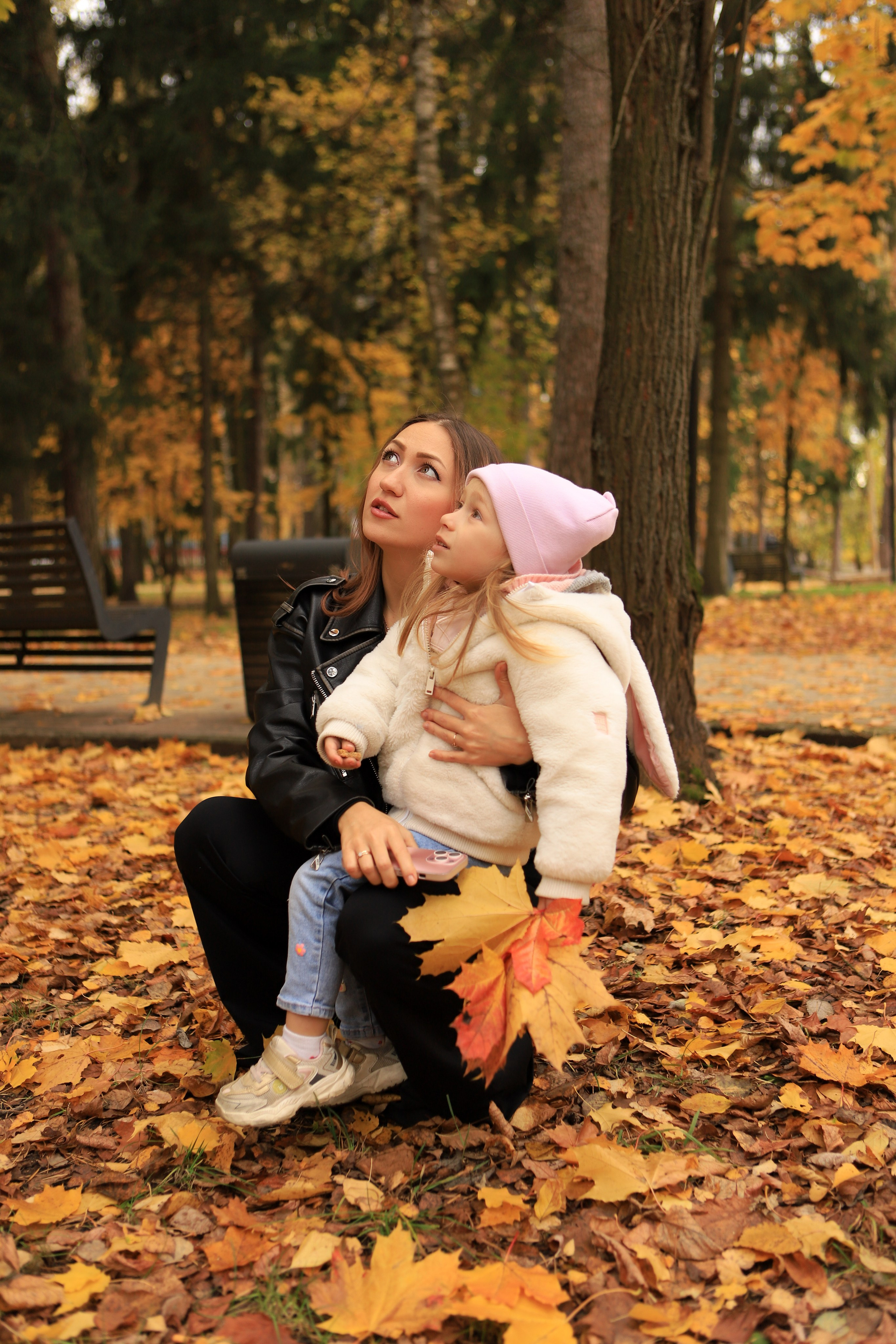 Осенняя прогулка. Фотограф в Москве Елена Дроботя