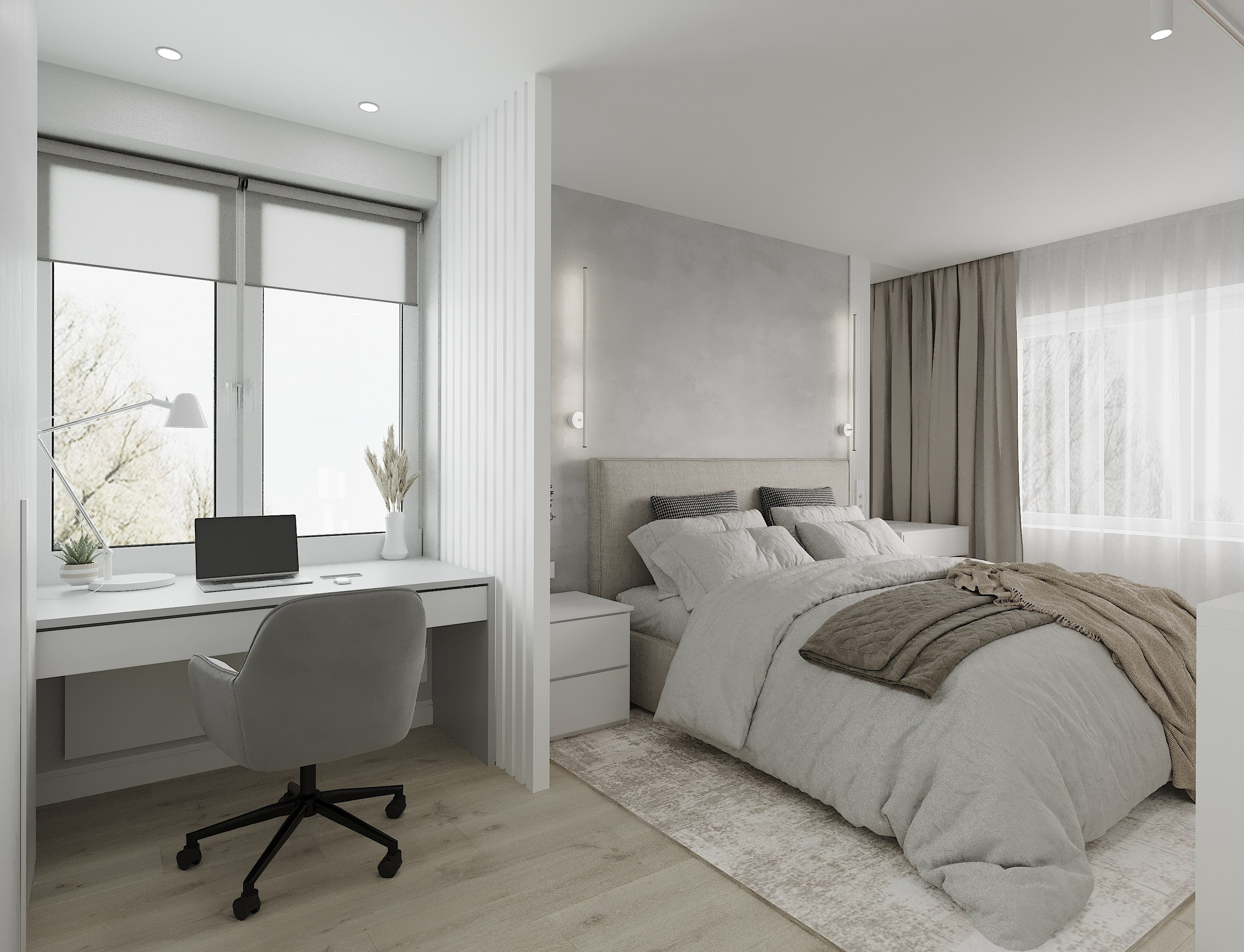 Интерьер в современном стиле с яркими акцентами г. Москва. Lina architector | Дизайн интерьера